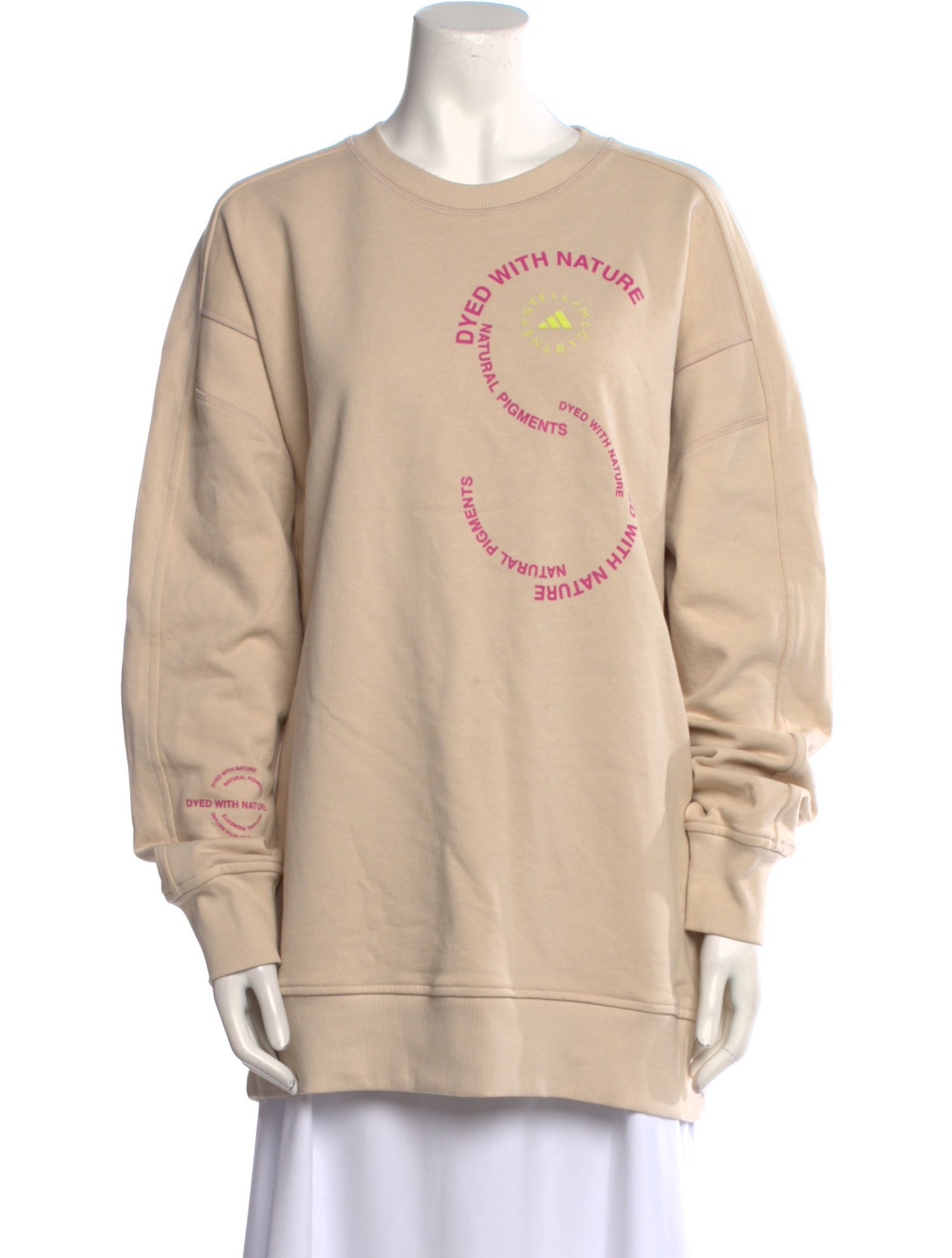 Stella McCartney for adidas Graphic Print Crew Neck Sweatshirt