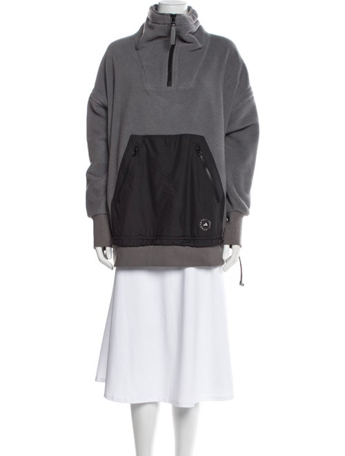 Stella McCartney for adidas Mock Neck Long Sleeve Sweatshirt