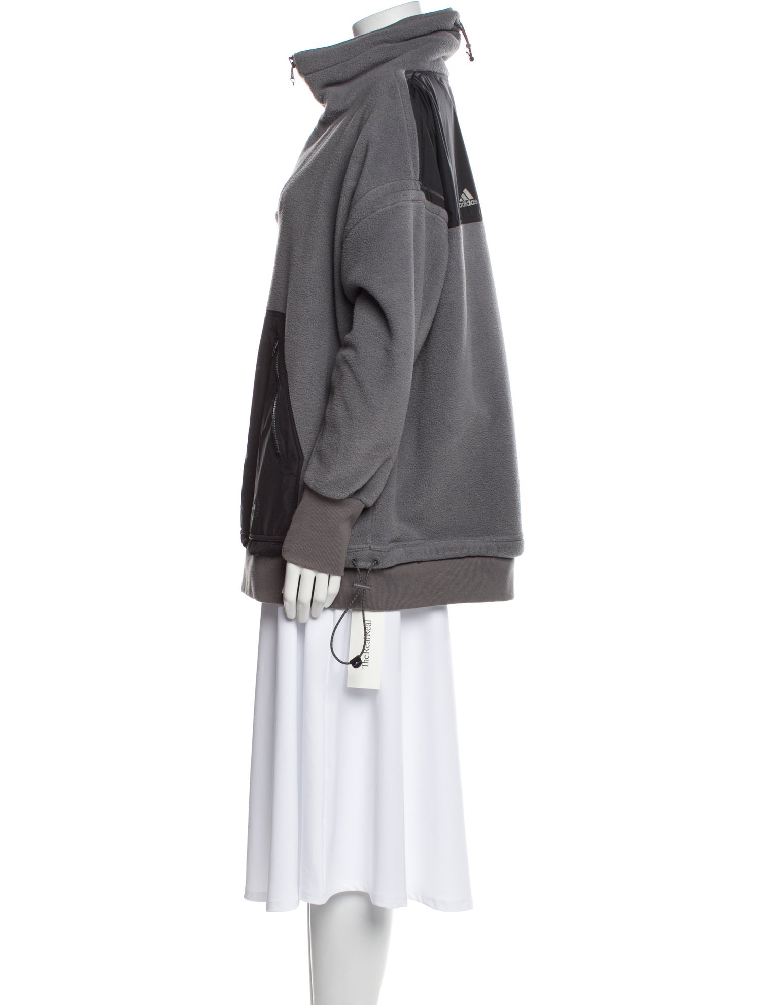 Stella McCartney for adidas Mock Neck Long Sleeve Sweatshirt