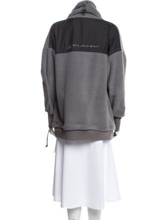 Stella McCartney for adidas Mock Neck Long Sleeve Sweatshirt