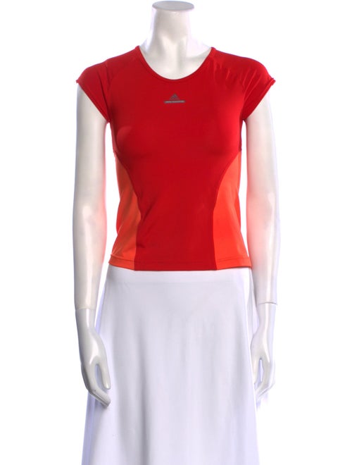 Stella McCartney for adidas Crew Neck Short Sleeve Crop Top