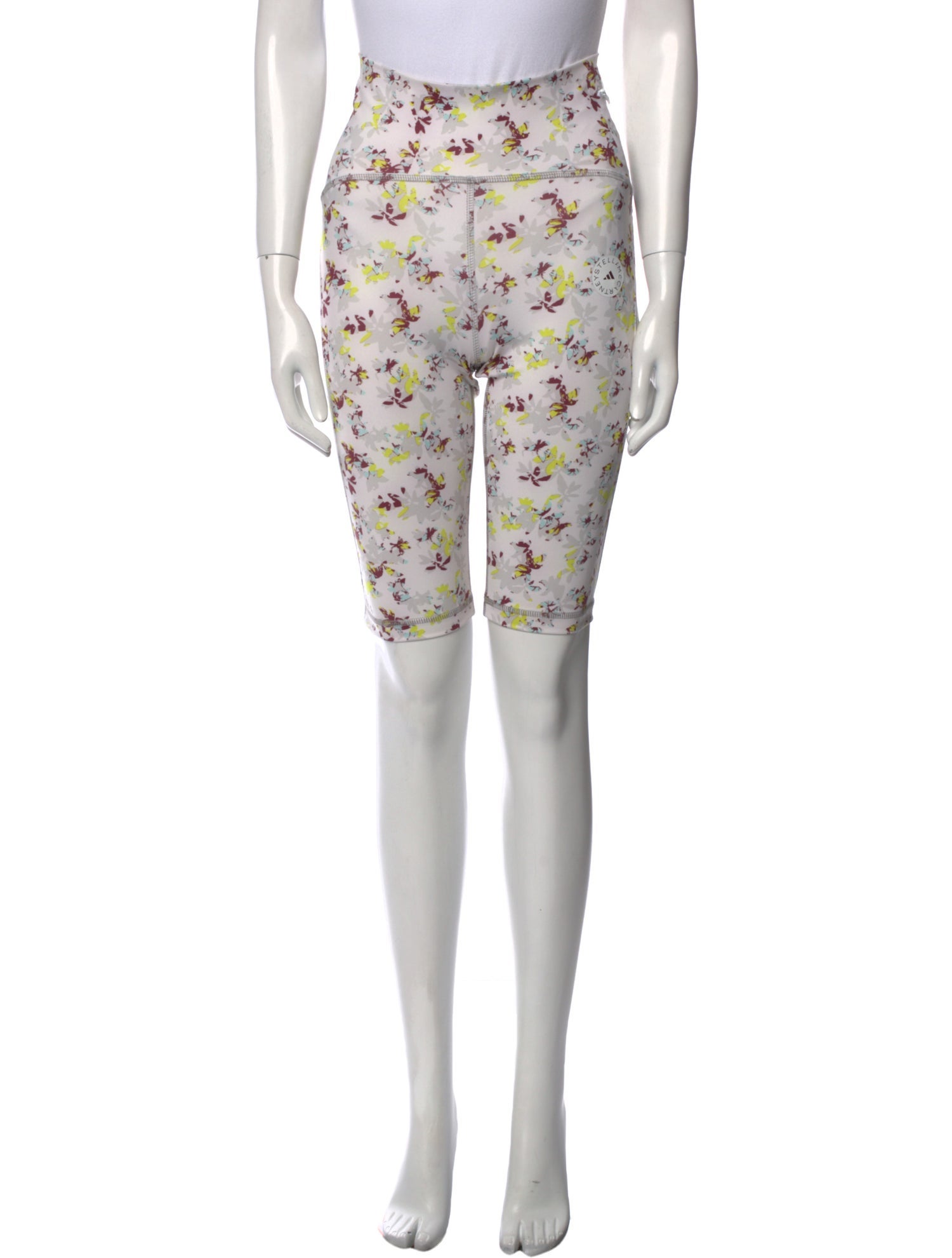 Stella McCartney for adidas Floral Print Knee-Length Shorts