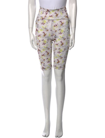 Stella McCartney for adidas Floral Print Knee-Length Shorts