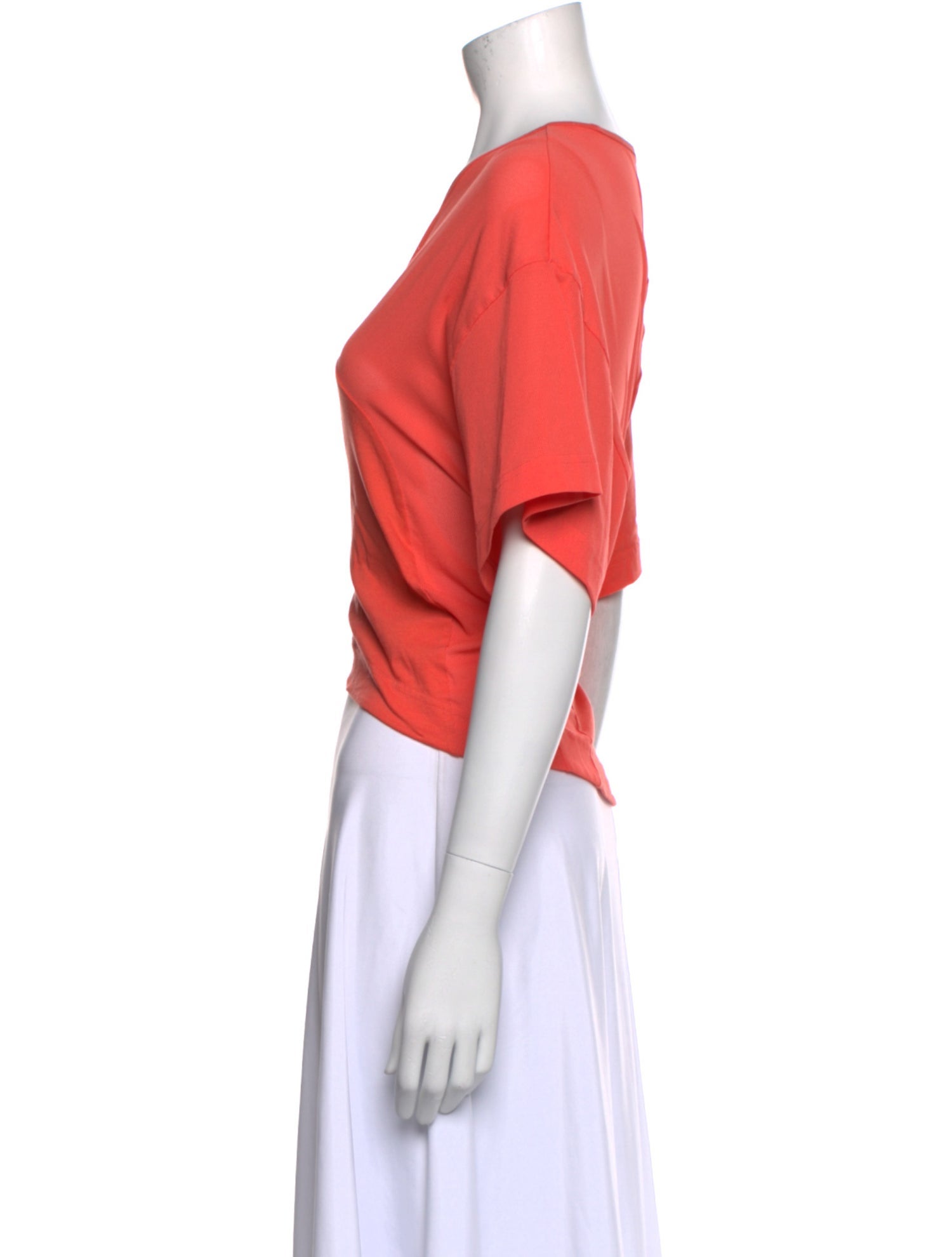 Stella McCartney for adidas Scoop Neck Short Sleeve Crop Top