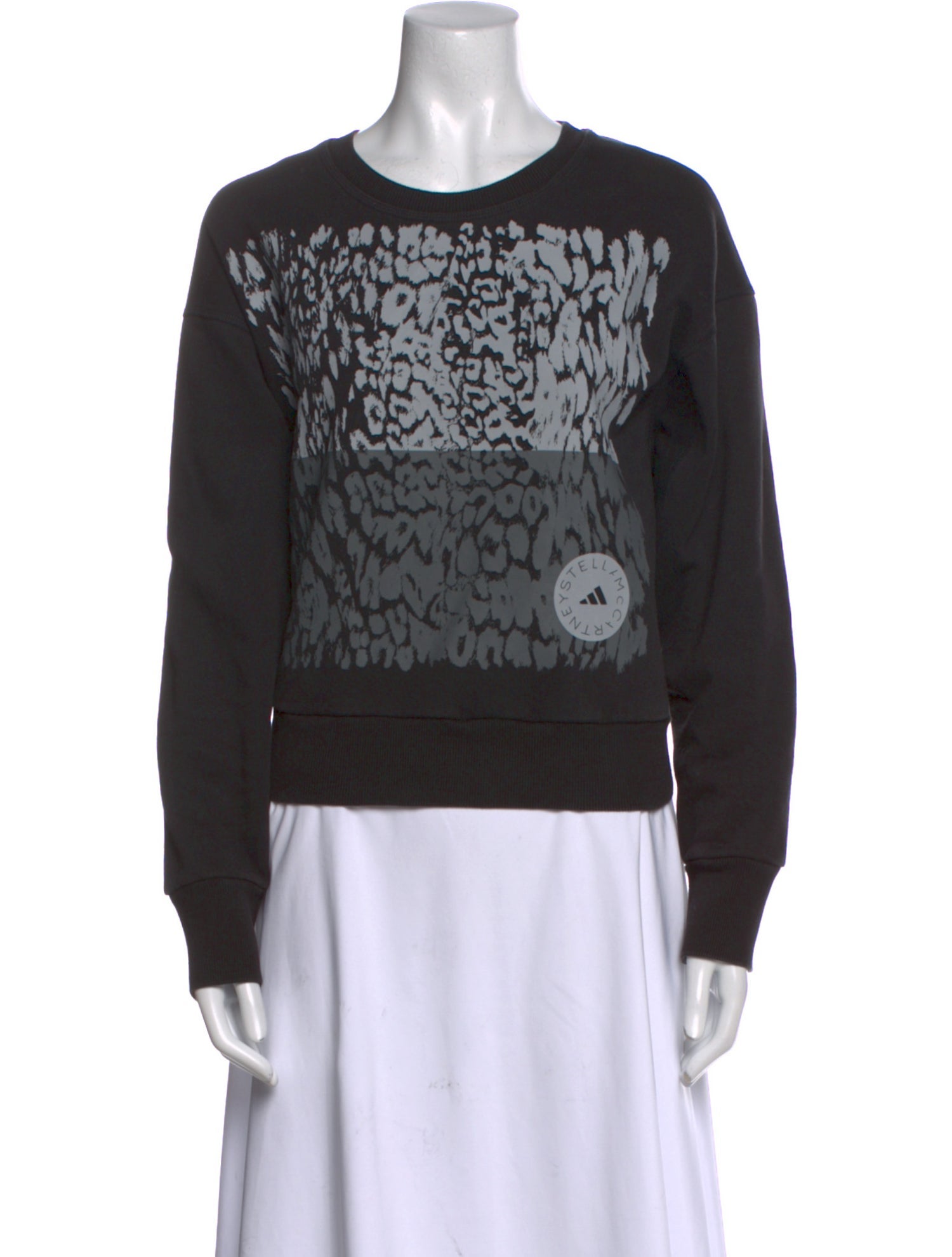 Stella McCartney for adidas Graphic Print Crew Neck Sweatshirt