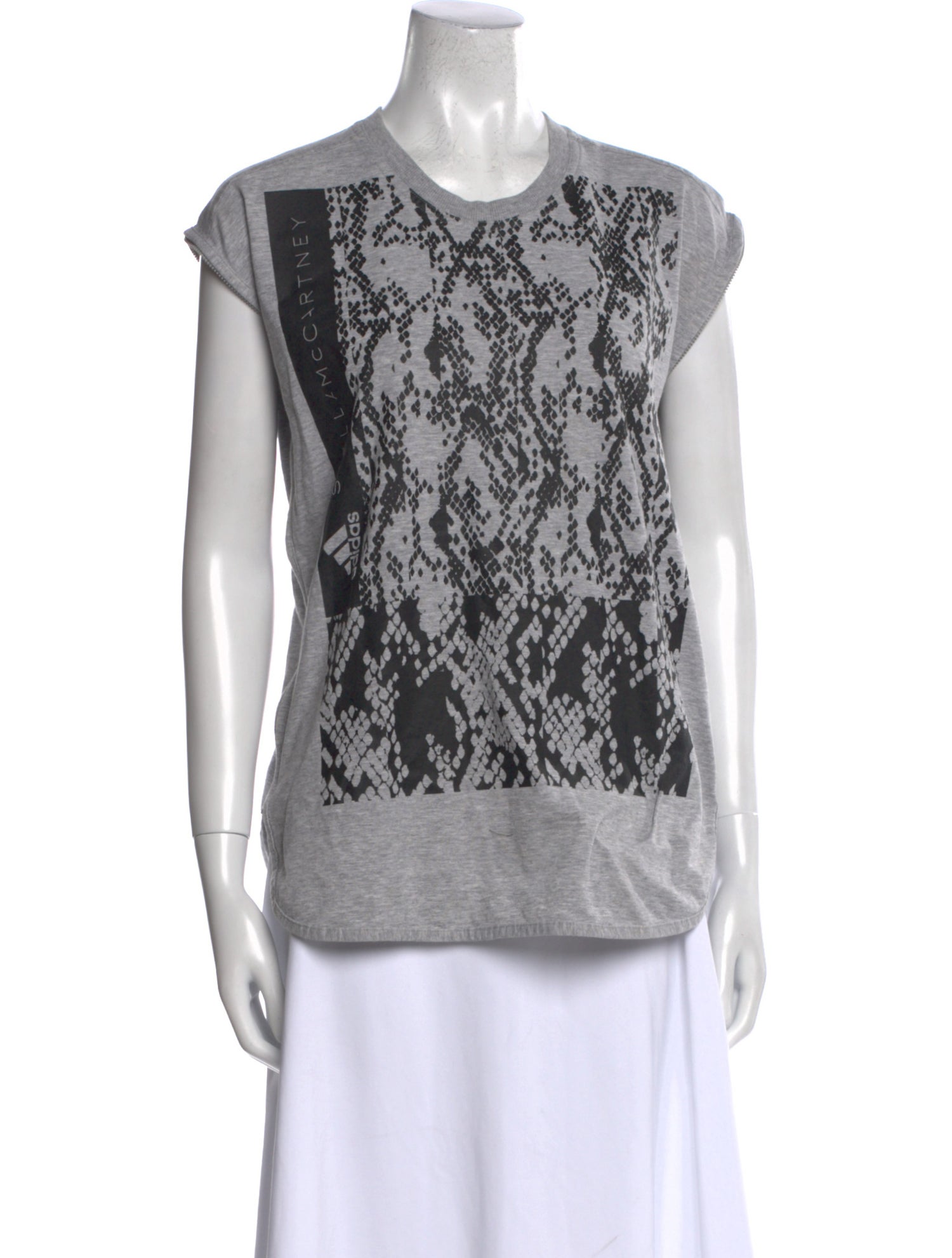 Stella McCartney for adidas Graphic Print Crew Neck T-Shirt