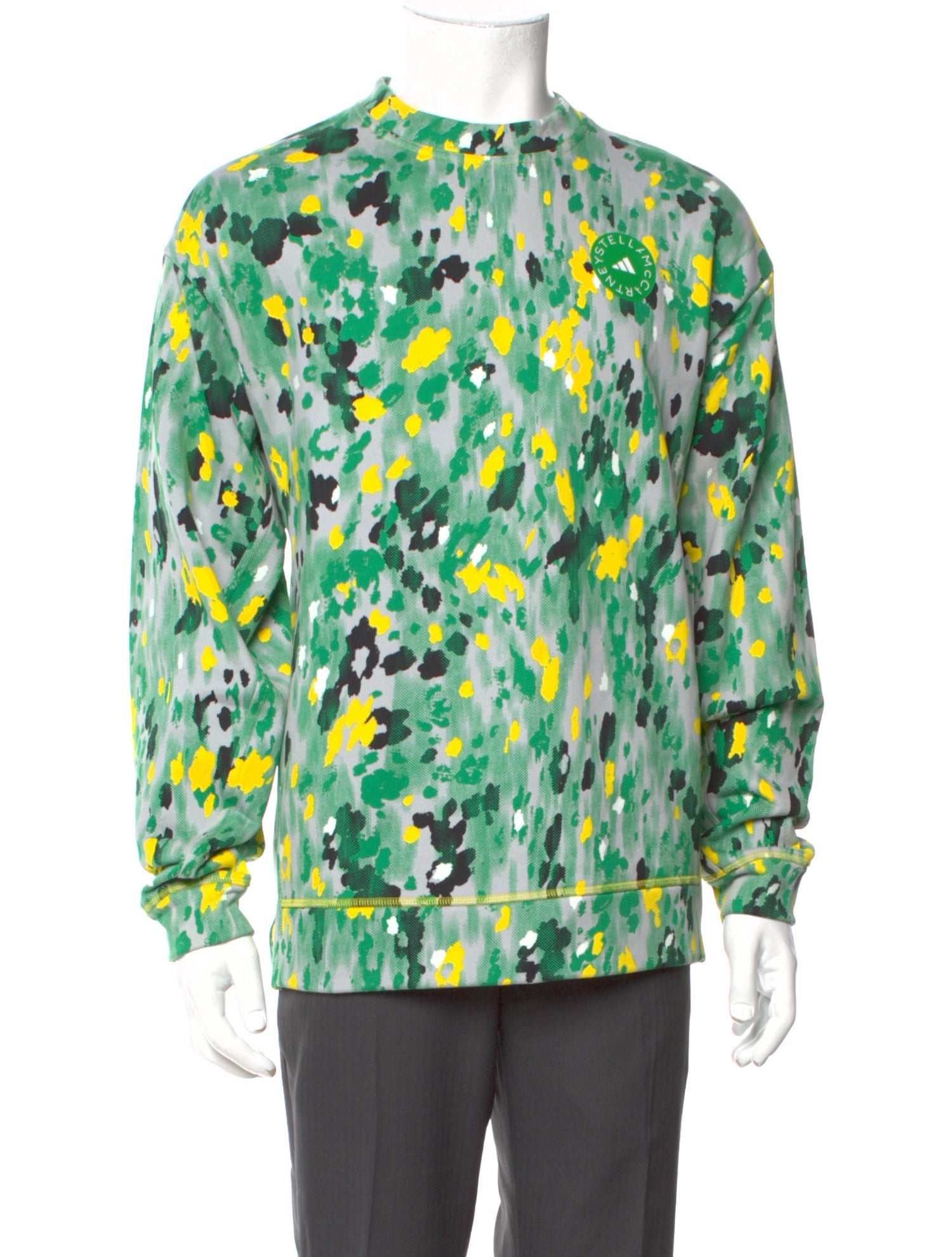 Stella McCartney for adidas Printed Crew Neck Sweatshirt w/ Tags