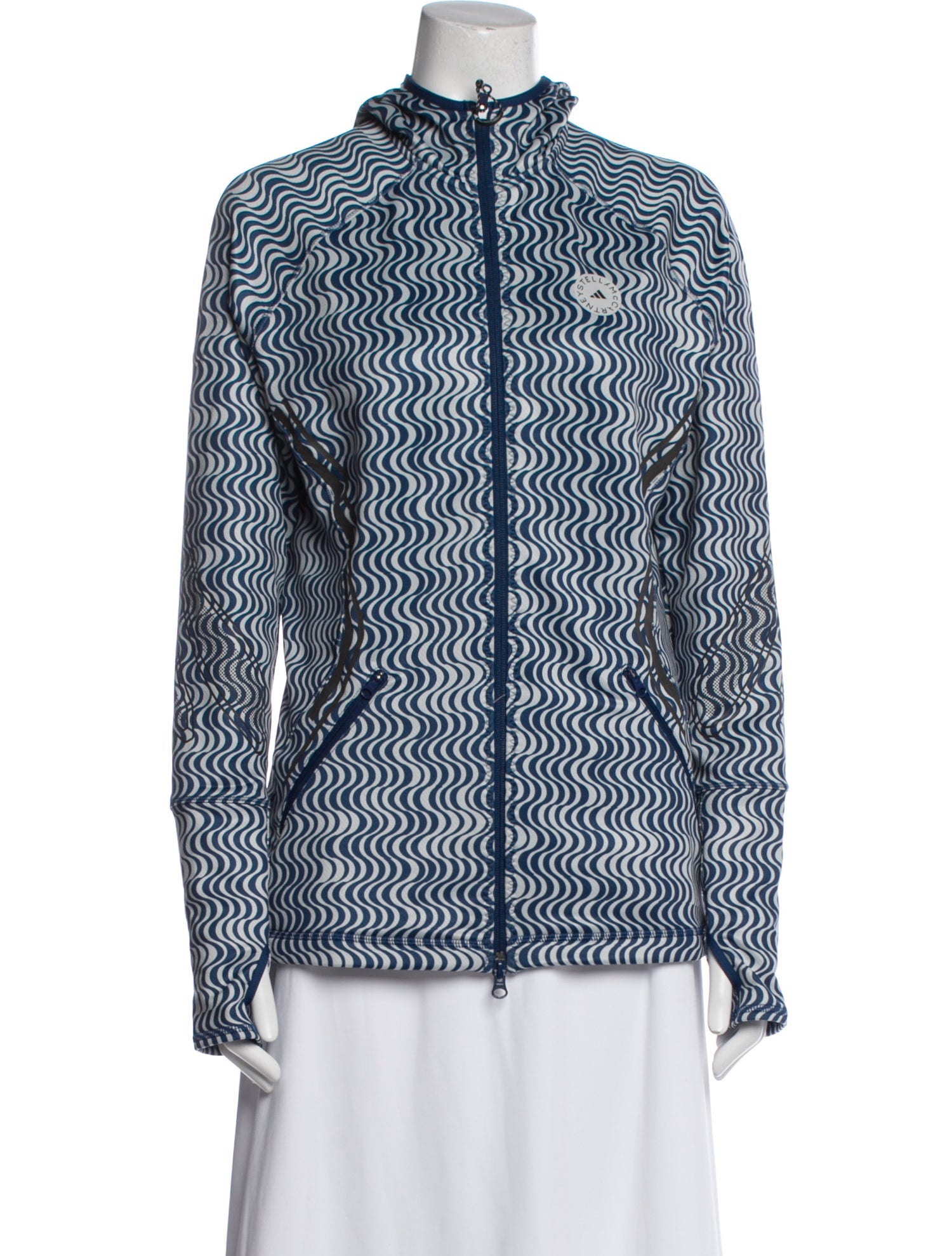 Stella McCartney for adidas Striped Denim Jacket