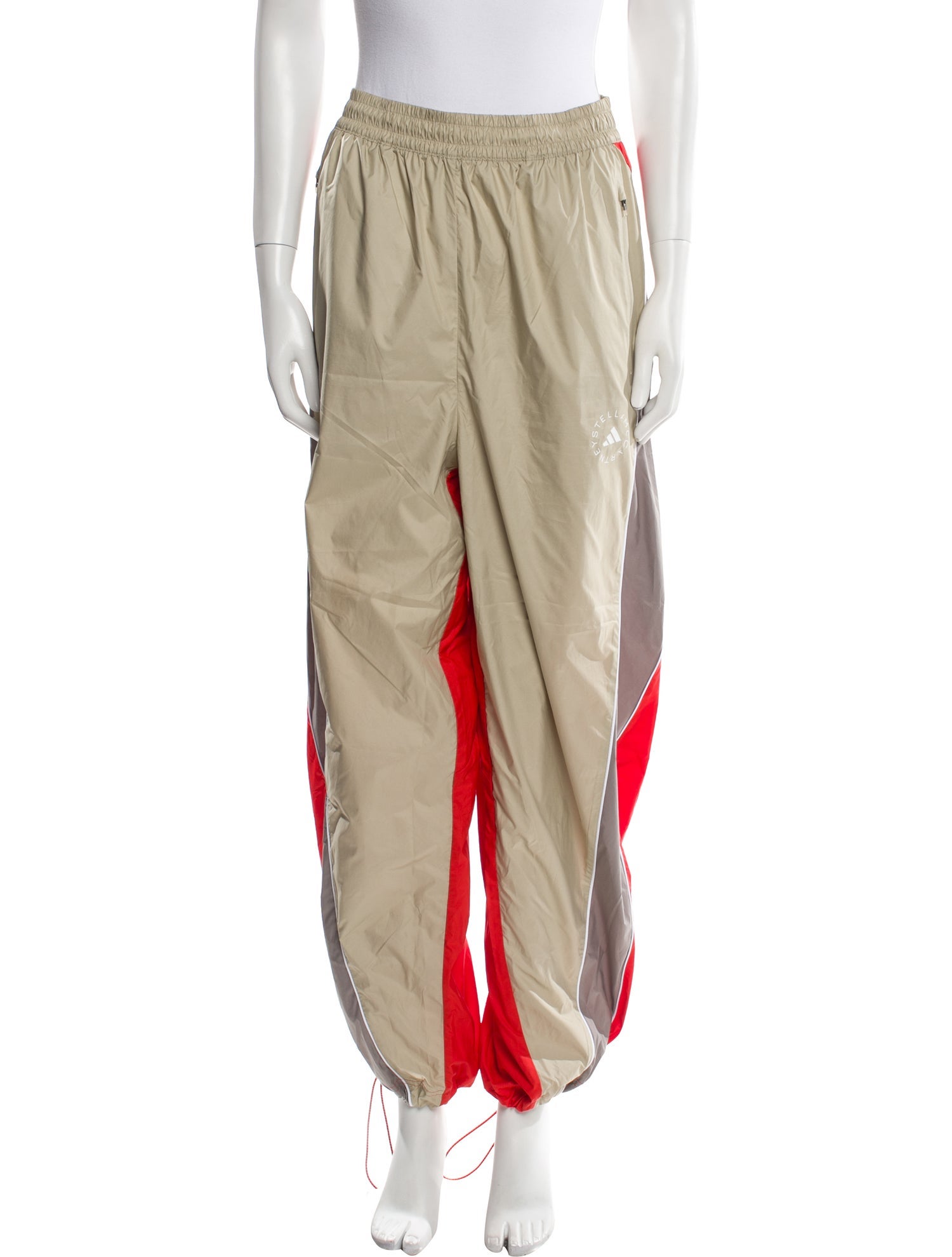 Stella McCartney for adidas Colorblock Pattern Skinny Leg Pants