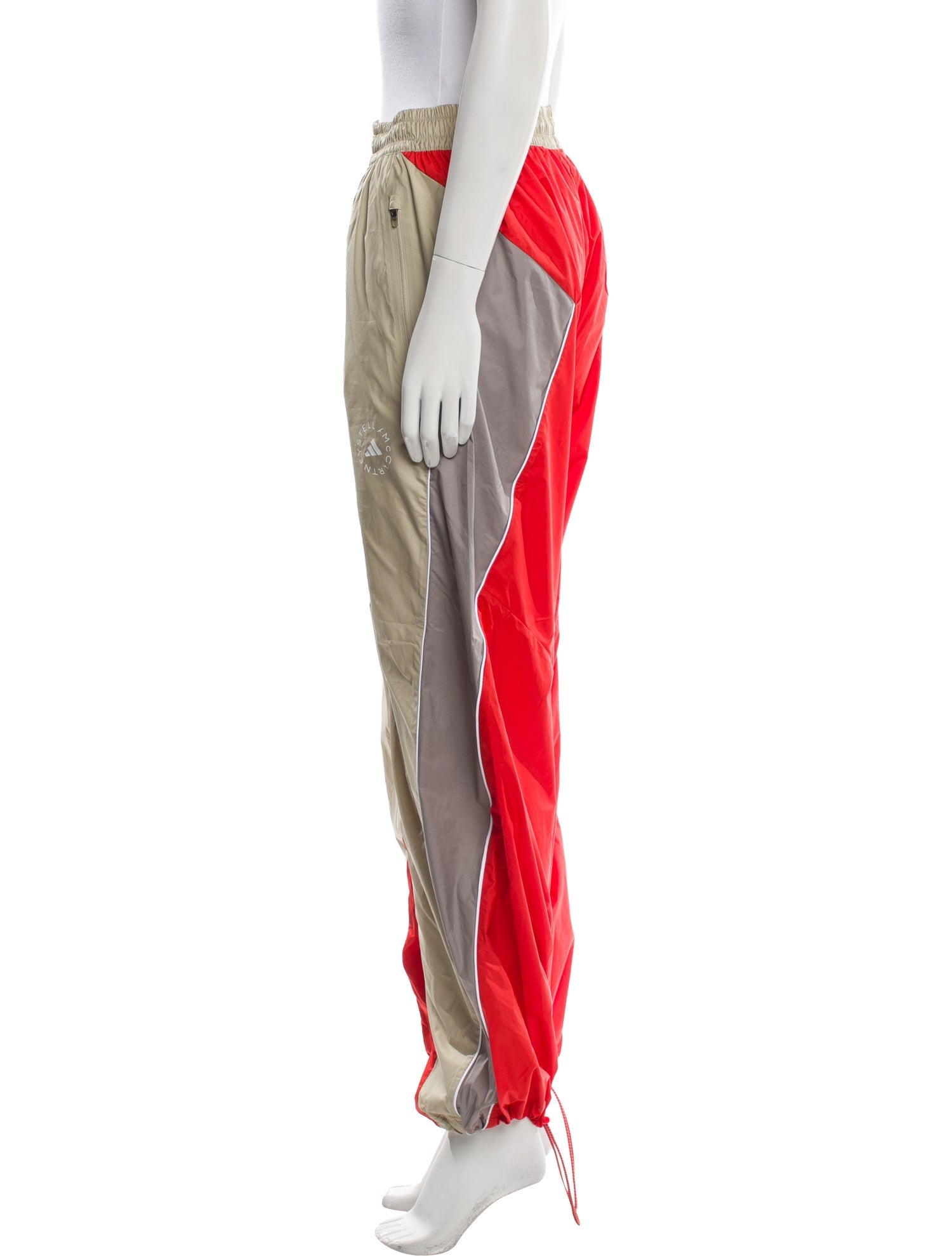 Stella McCartney for adidas Colorblock Pattern Skinny Leg Pants