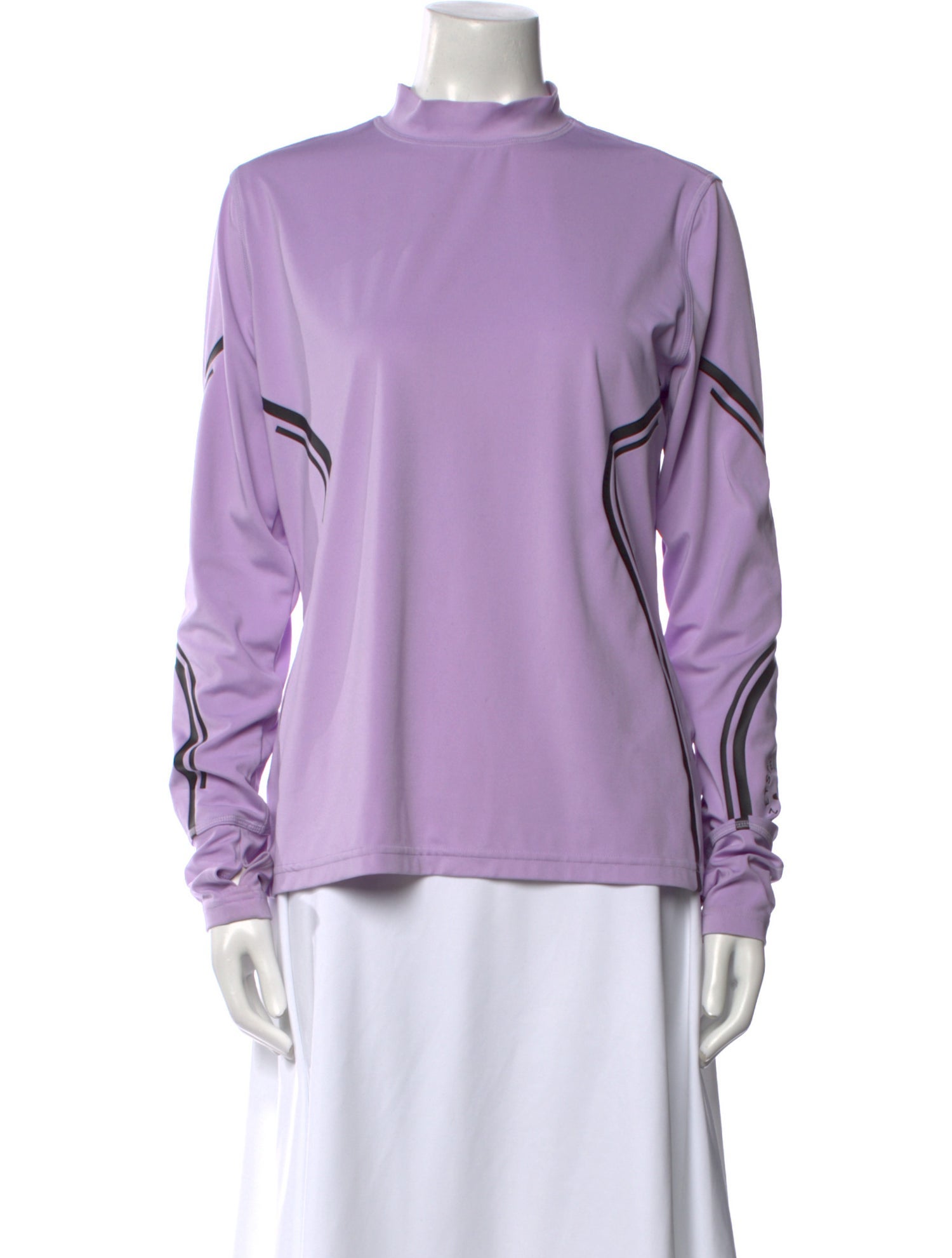 Stella McCartney for adidas Mock Neck Long Sleeve Sweatshirt