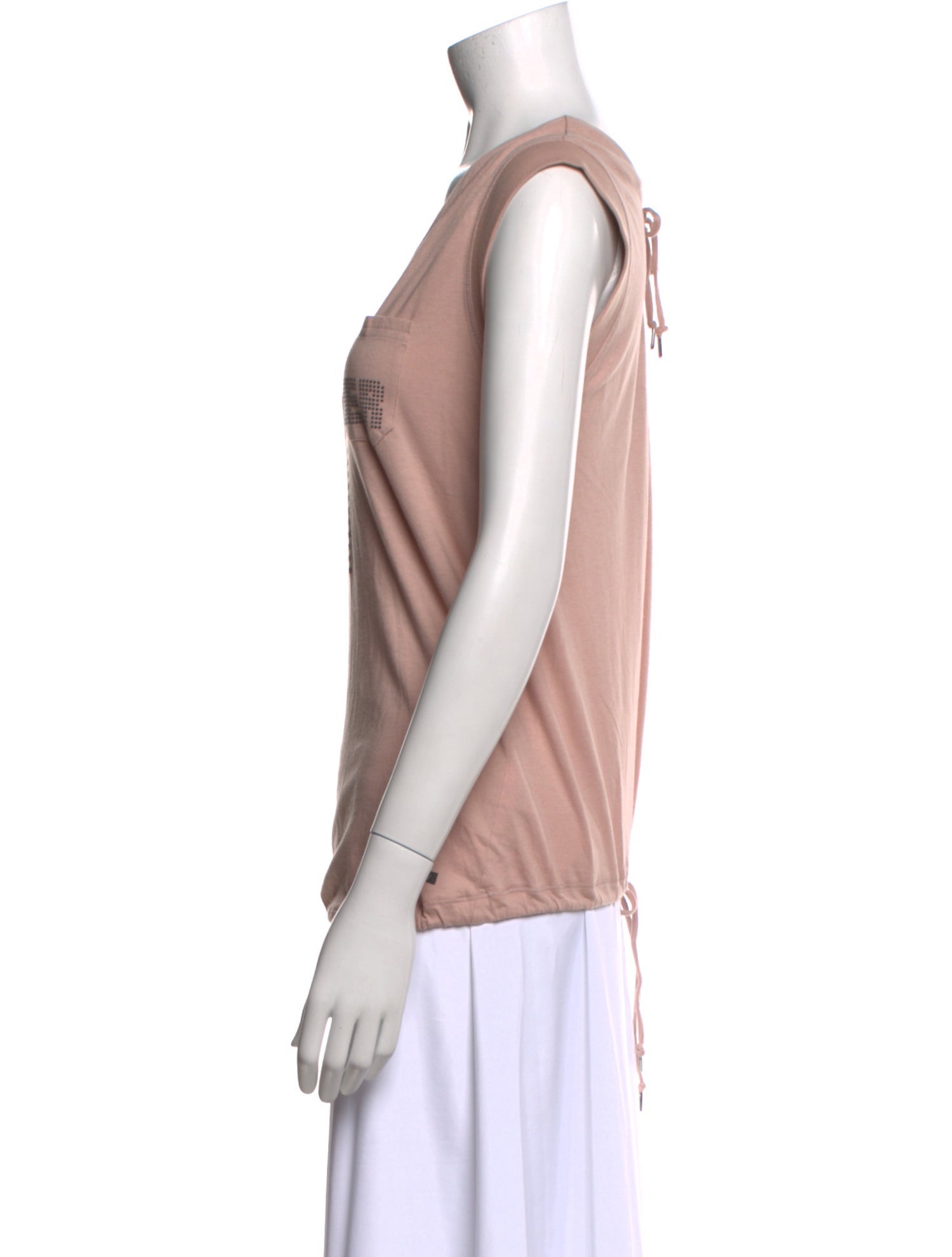 Stella McCartney for adidas Graphic Print Scoop Neck Top