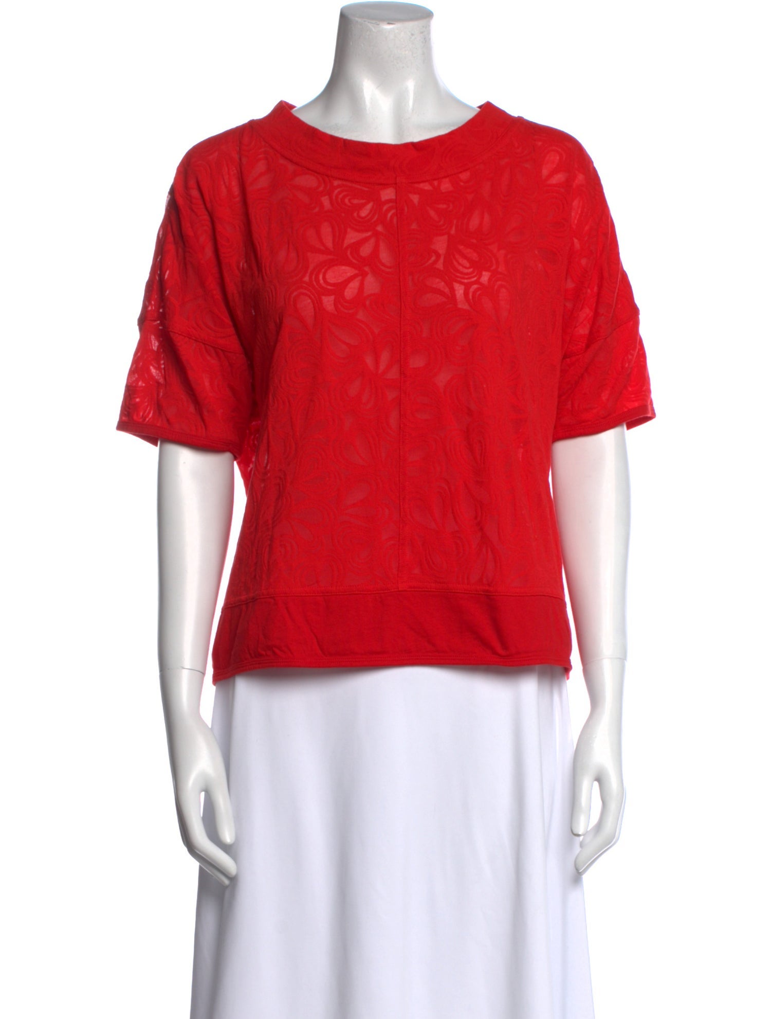 Stella McCartney for adidas Bateau Neckline Short Sleeve T-Shirt