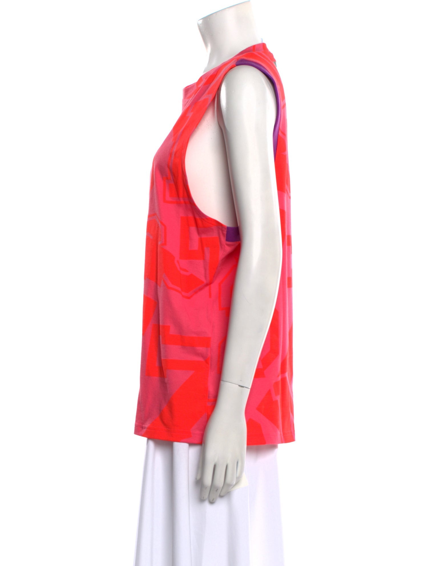 Stella McCartney for adidas Printed Crew Neck Top