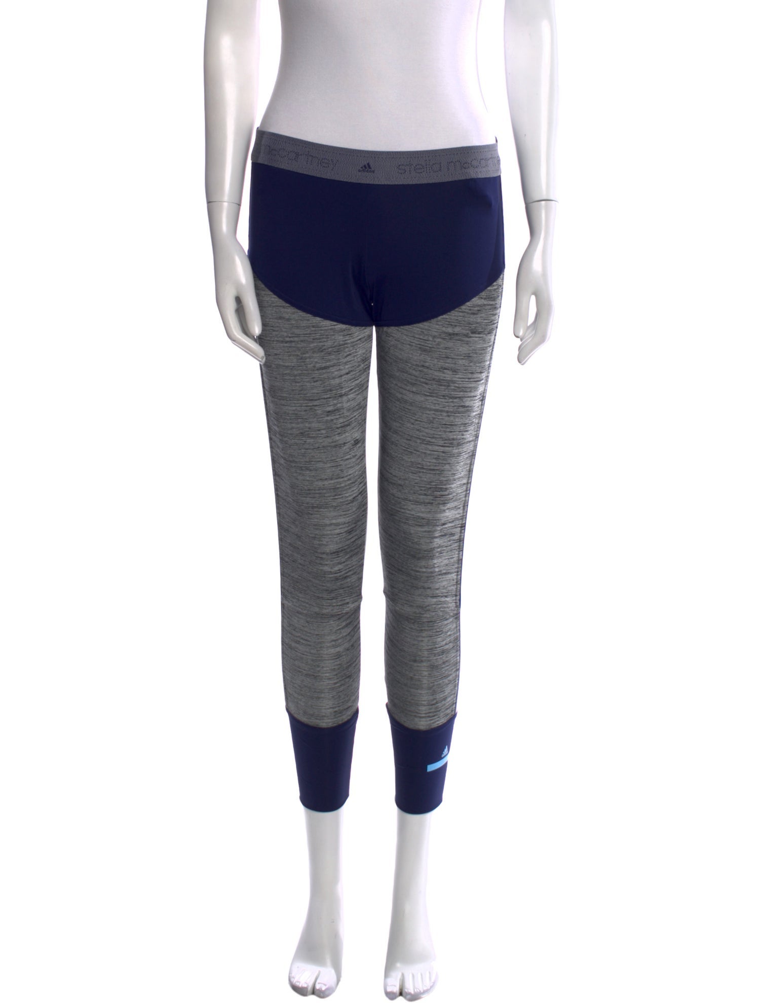 Stella McCartney for adidas Colorblock Pattern Skinny Leg Pants w/ Tags