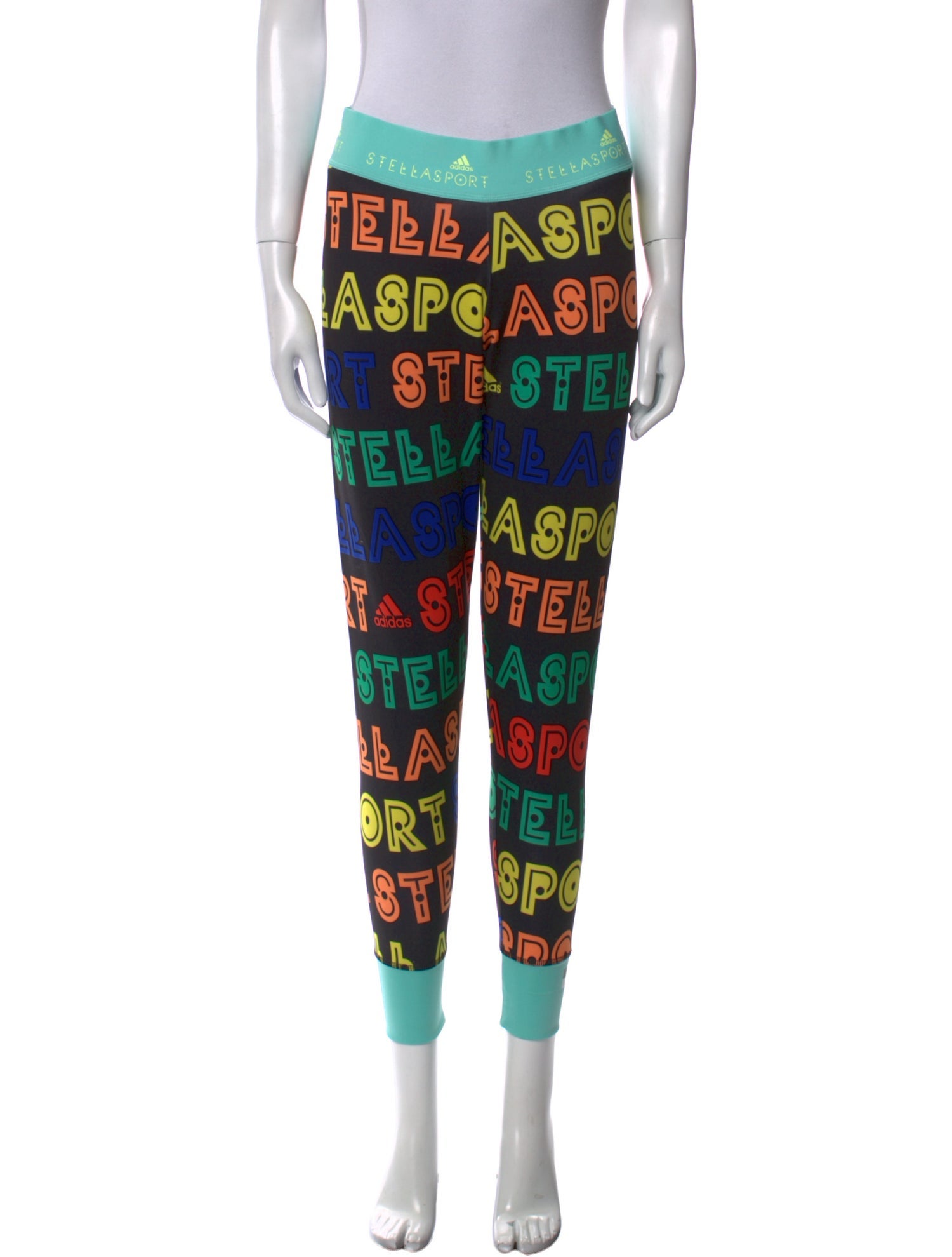 Stella McCartney for adidas Printed Skinny Leg Pants