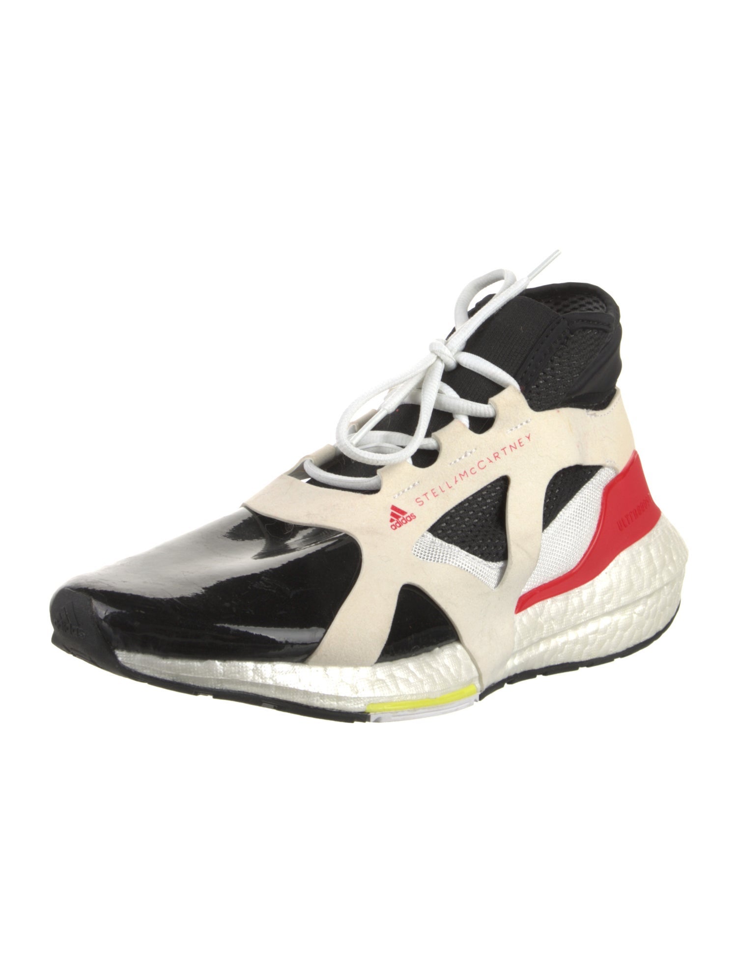 Stella McCartney for adidas Vegan Leather Colorblock Pattern Athletic Sneakers
