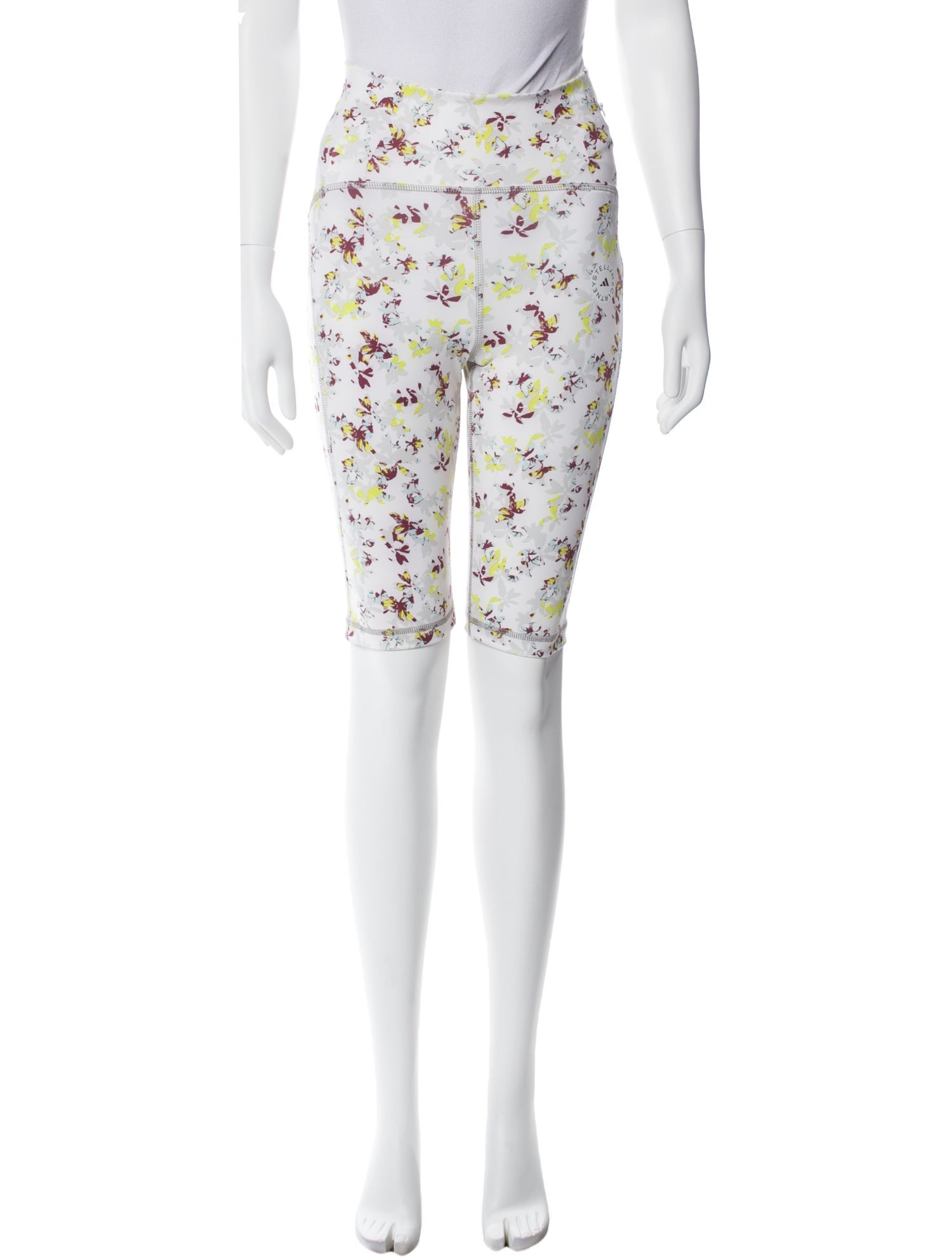 Stella McCartney for adidas Floral Print Knee-Length Shorts w/ Tags