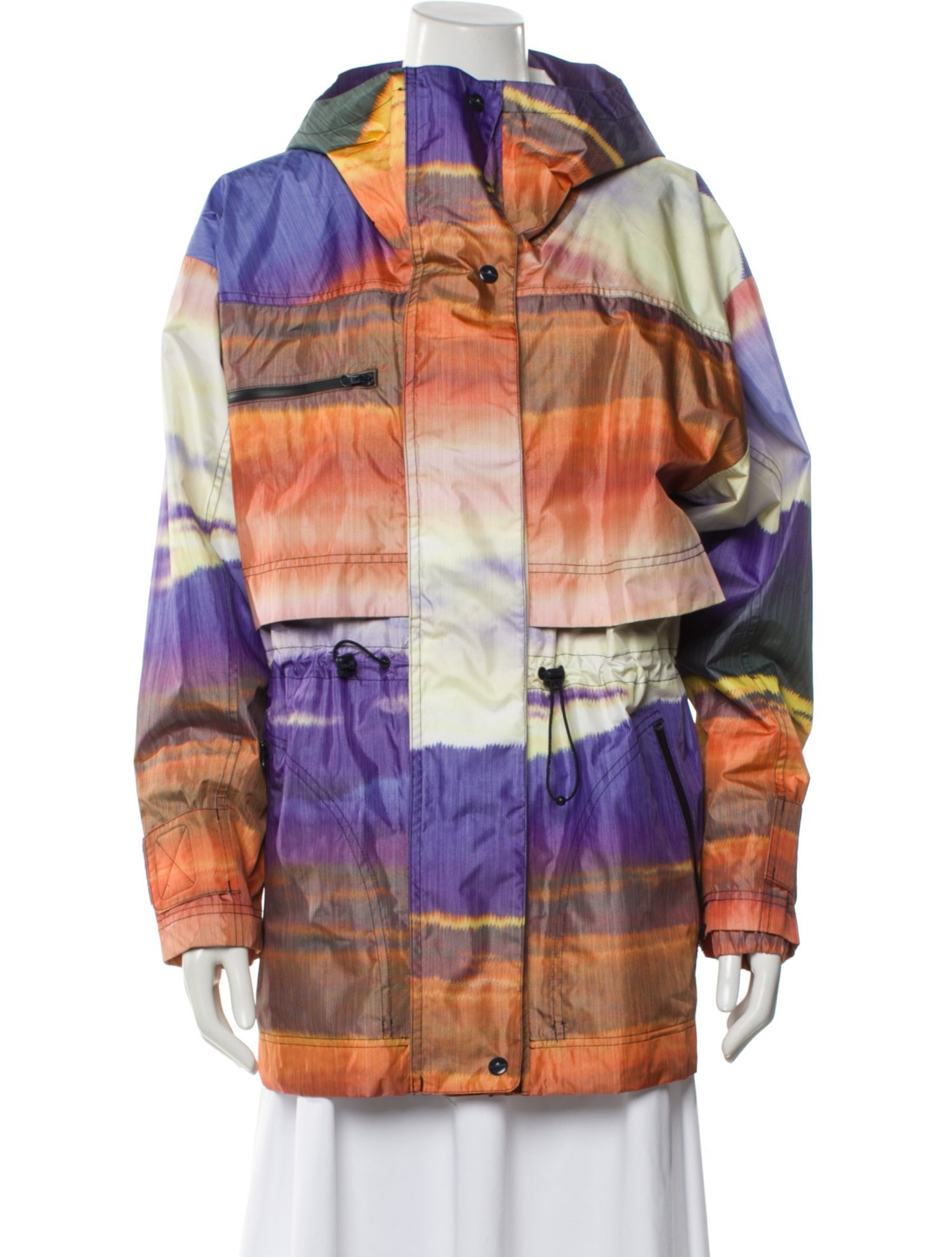 Stella McCartney for adidas Plaid Print Jacket