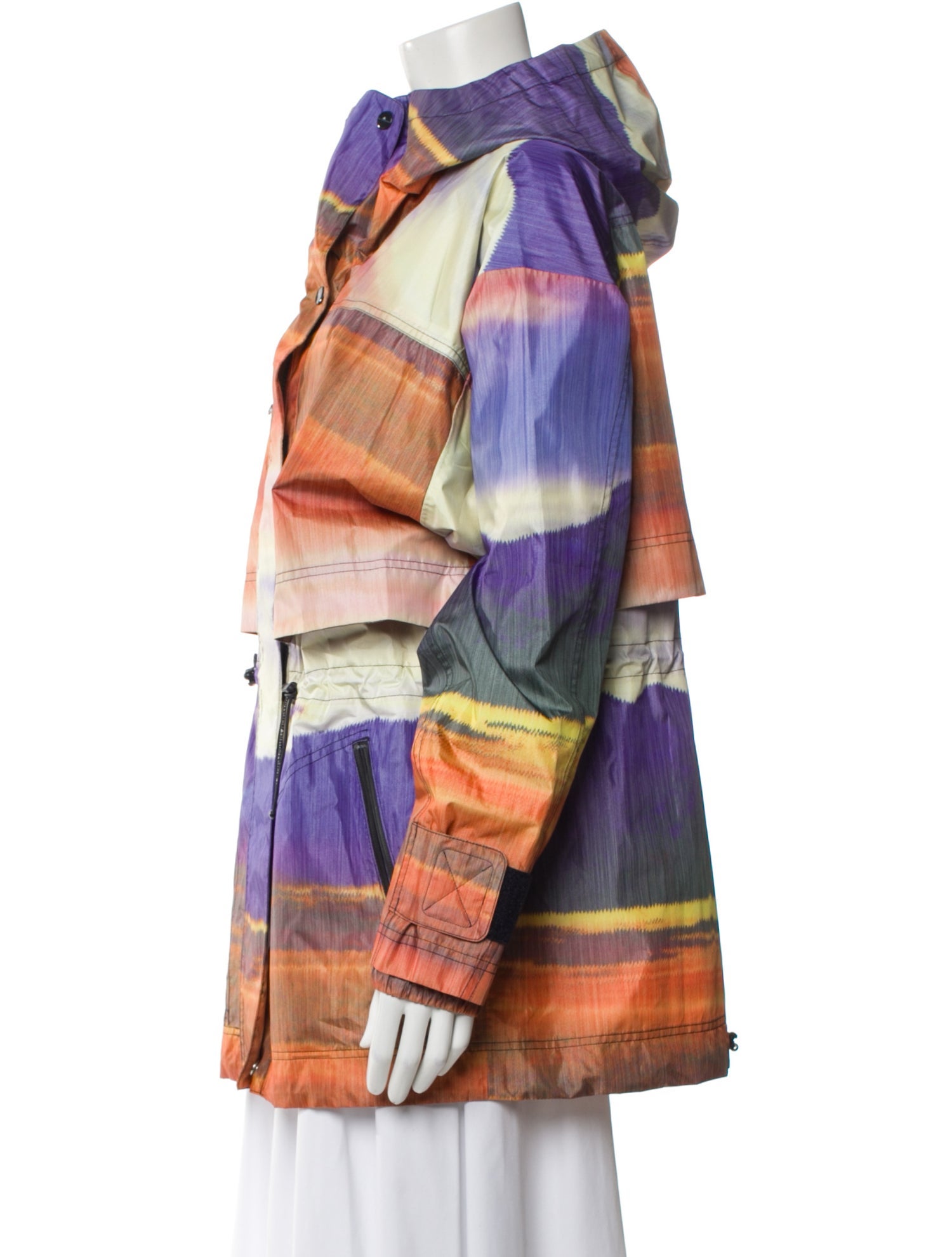 Stella McCartney for adidas Plaid Print Jacket