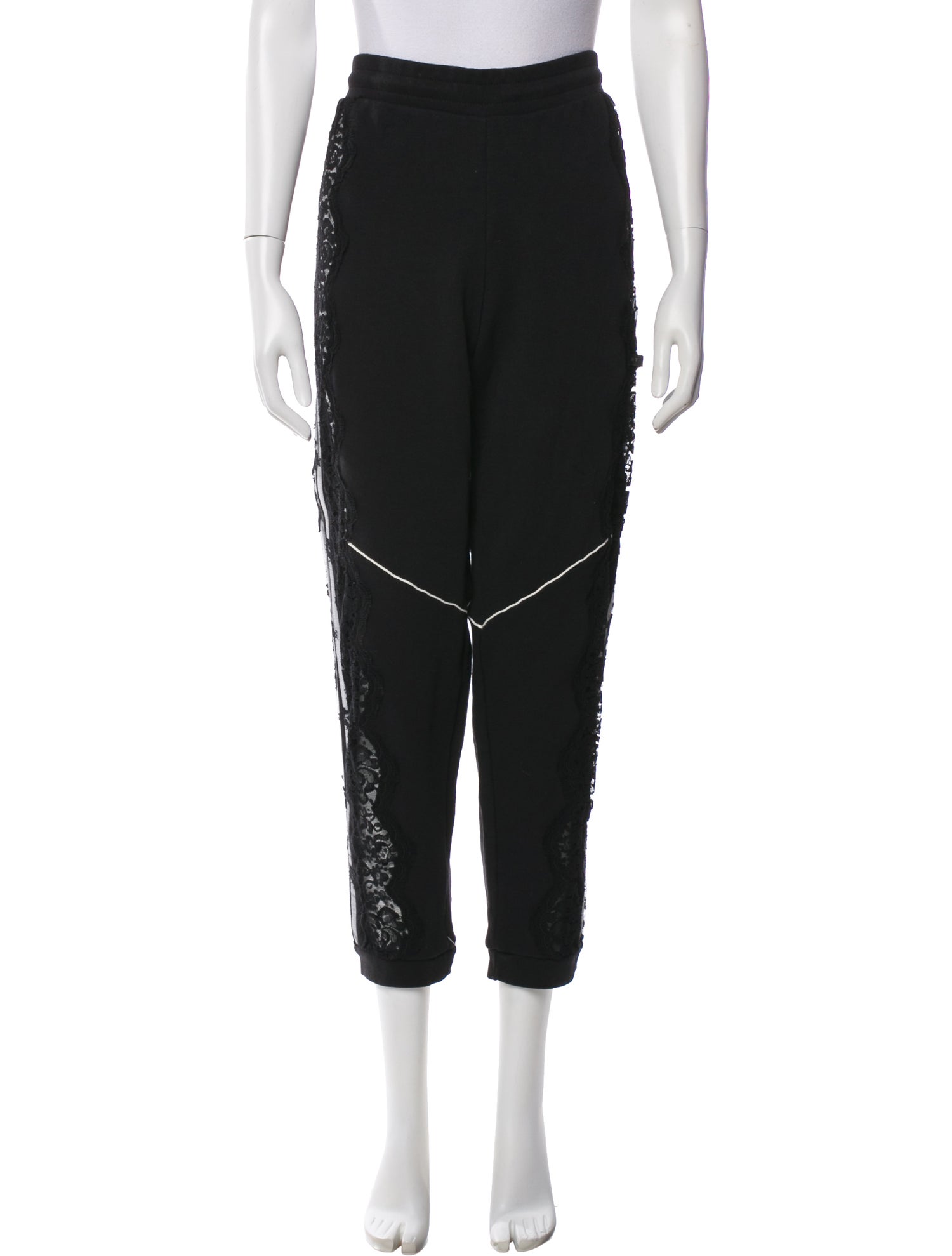 Stella McCartney for adidas Lace Trim Embellishment Sweatpants w/ Tags