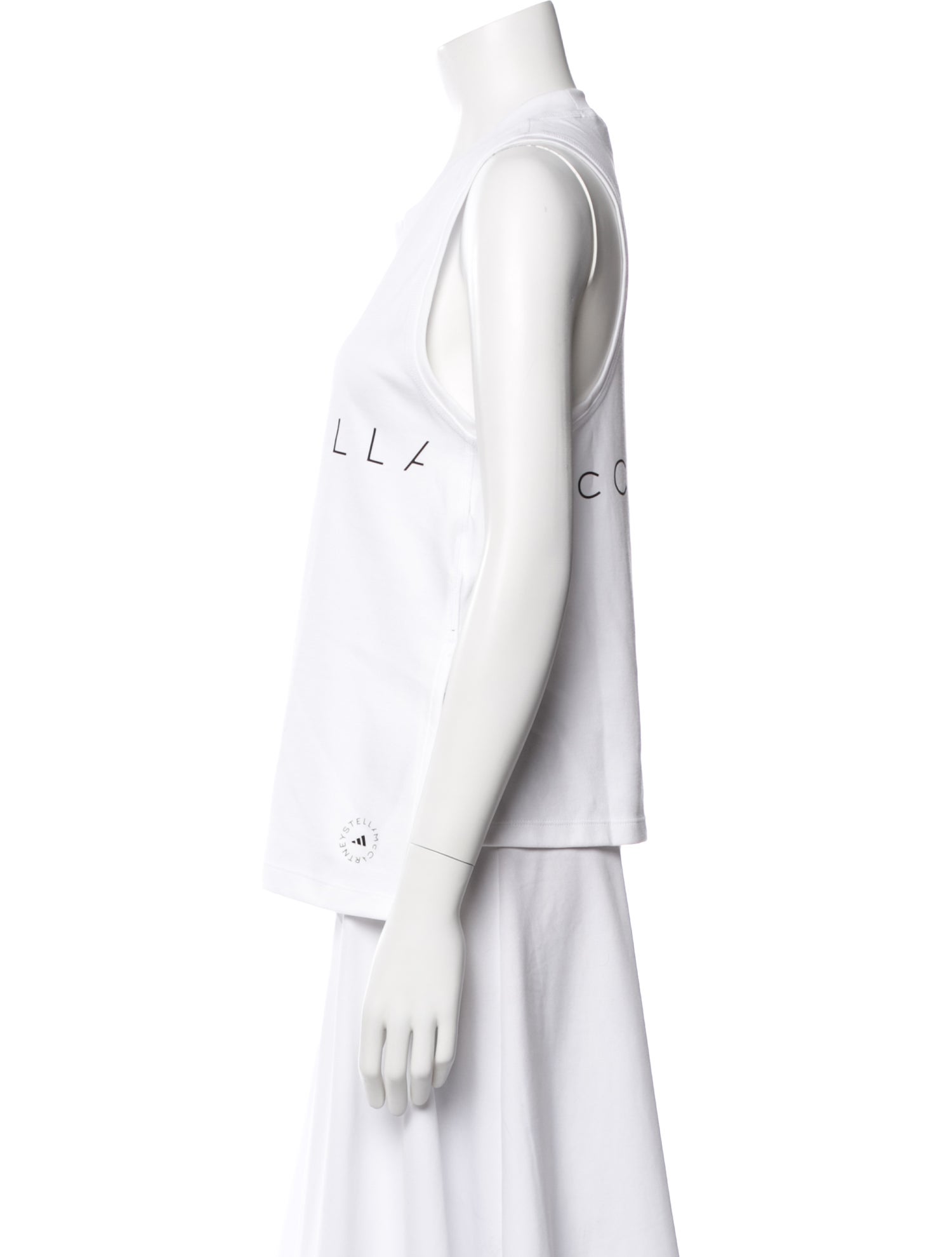 Stella McCartney for adidas Graphic Print Crew Neck Top