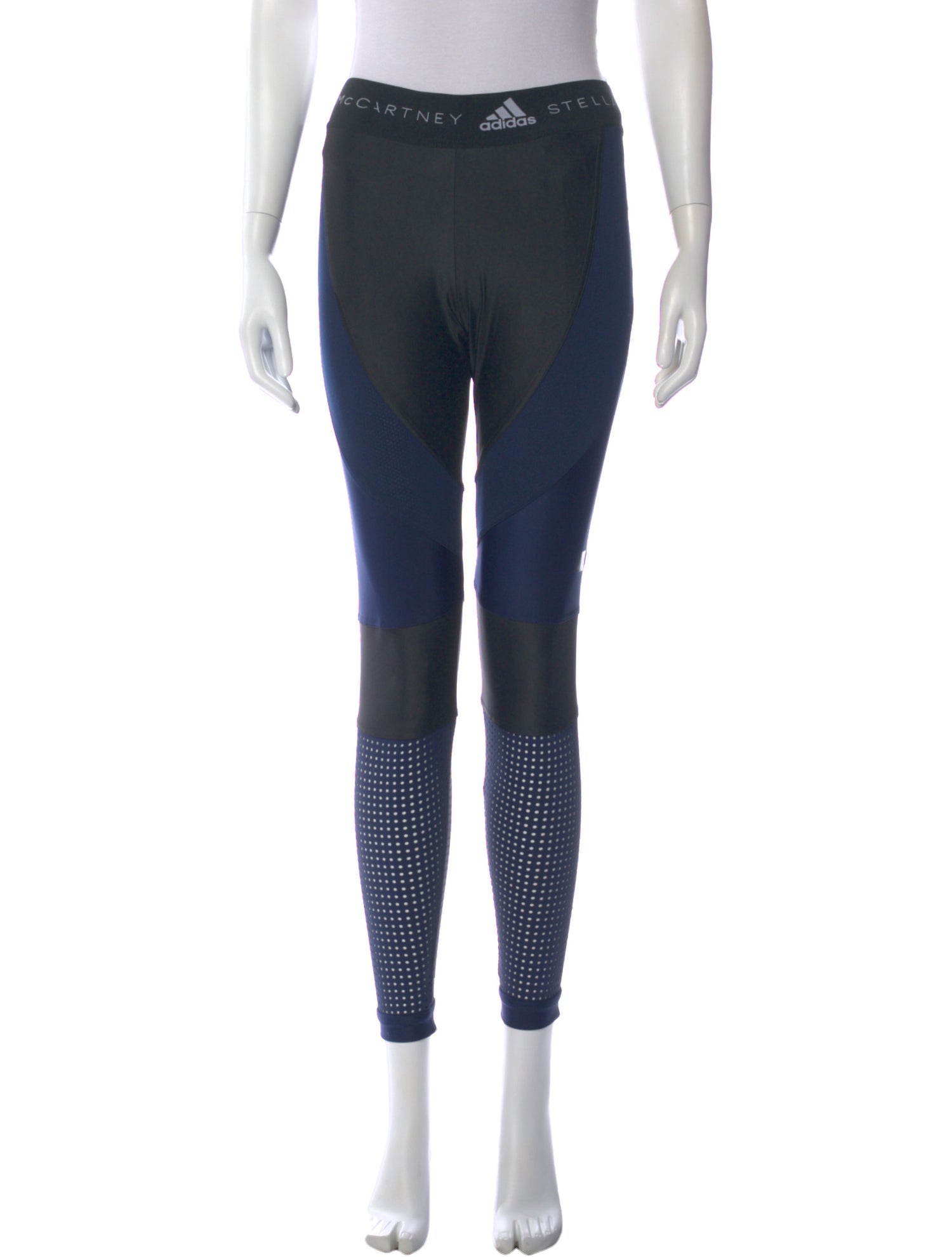 Stella McCartney for adidas Colorblock Pattern Skinny Leg Pants