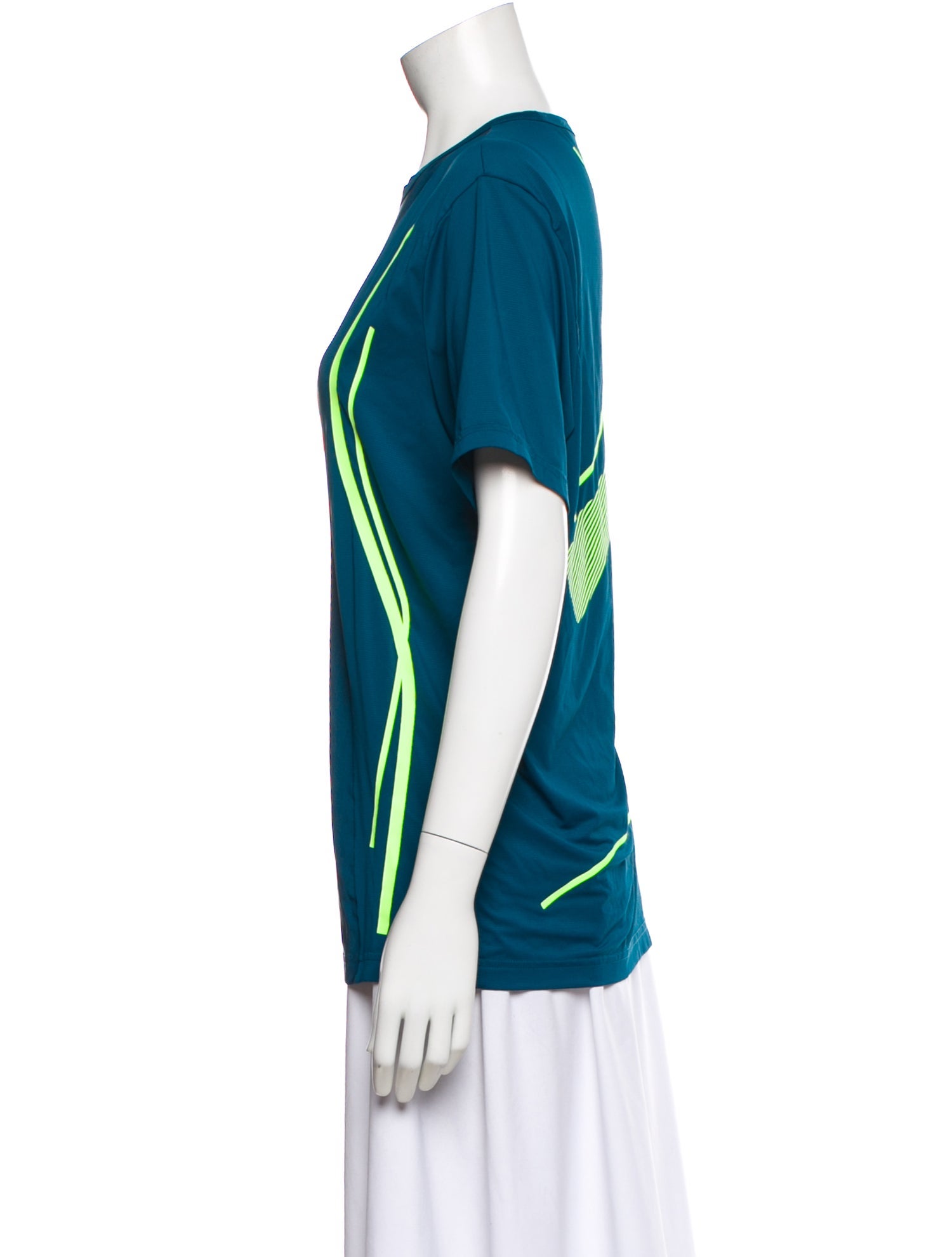 Stella McCartney for adidas Graphic Print Crew Neck T-Shirt