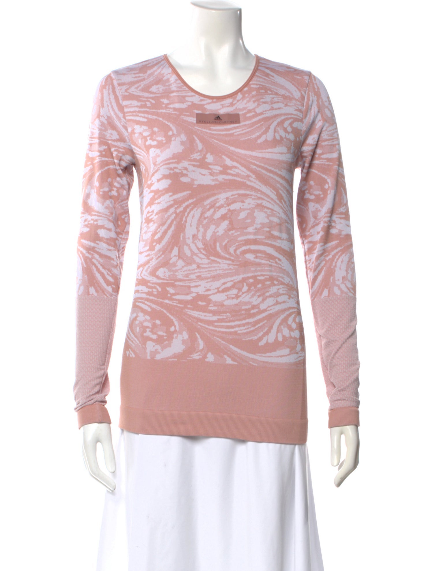 Stella McCartney for adidas Printed Crew Neck Top