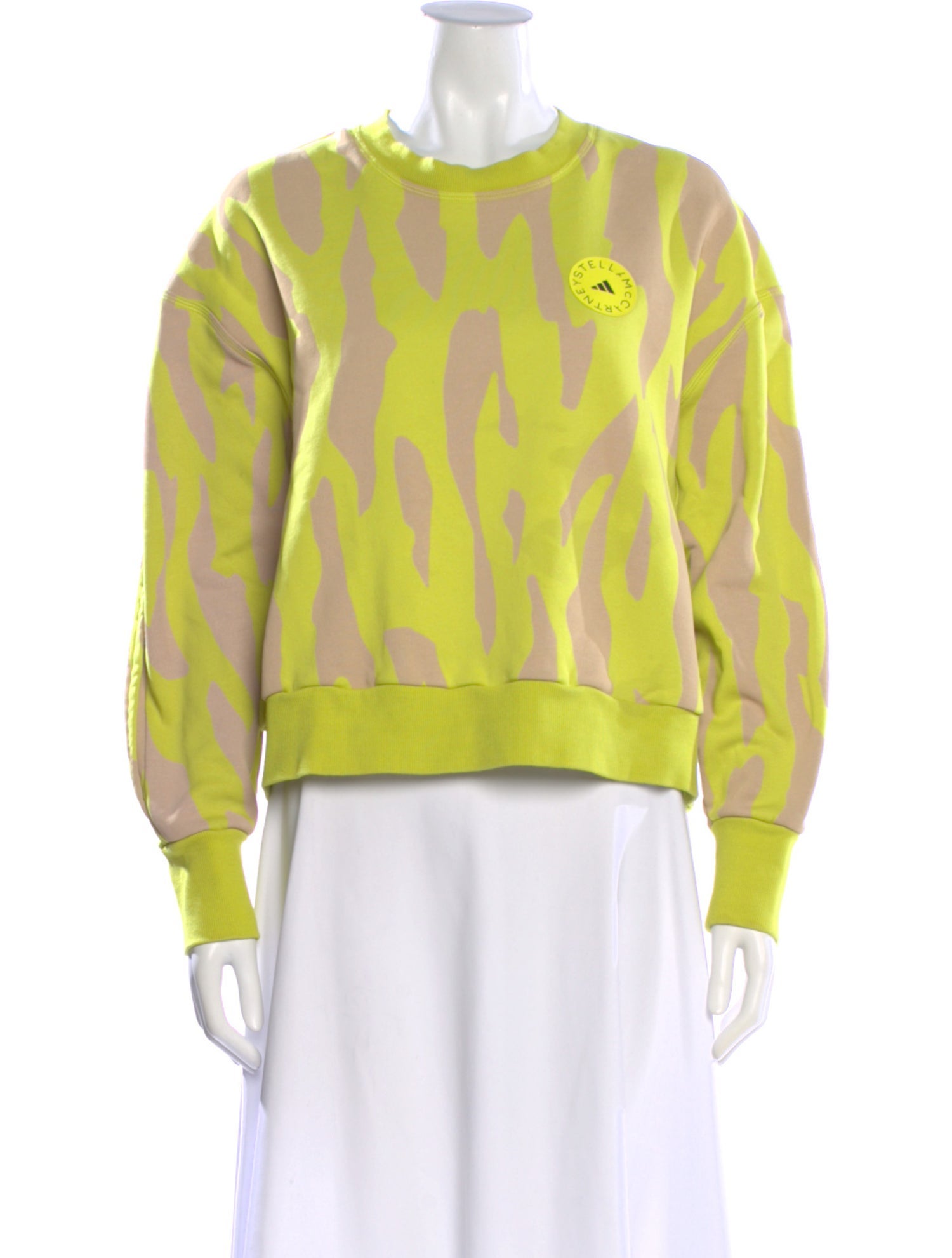 Stella McCartney for adidas Patterned Crew Neck Sweatshirt