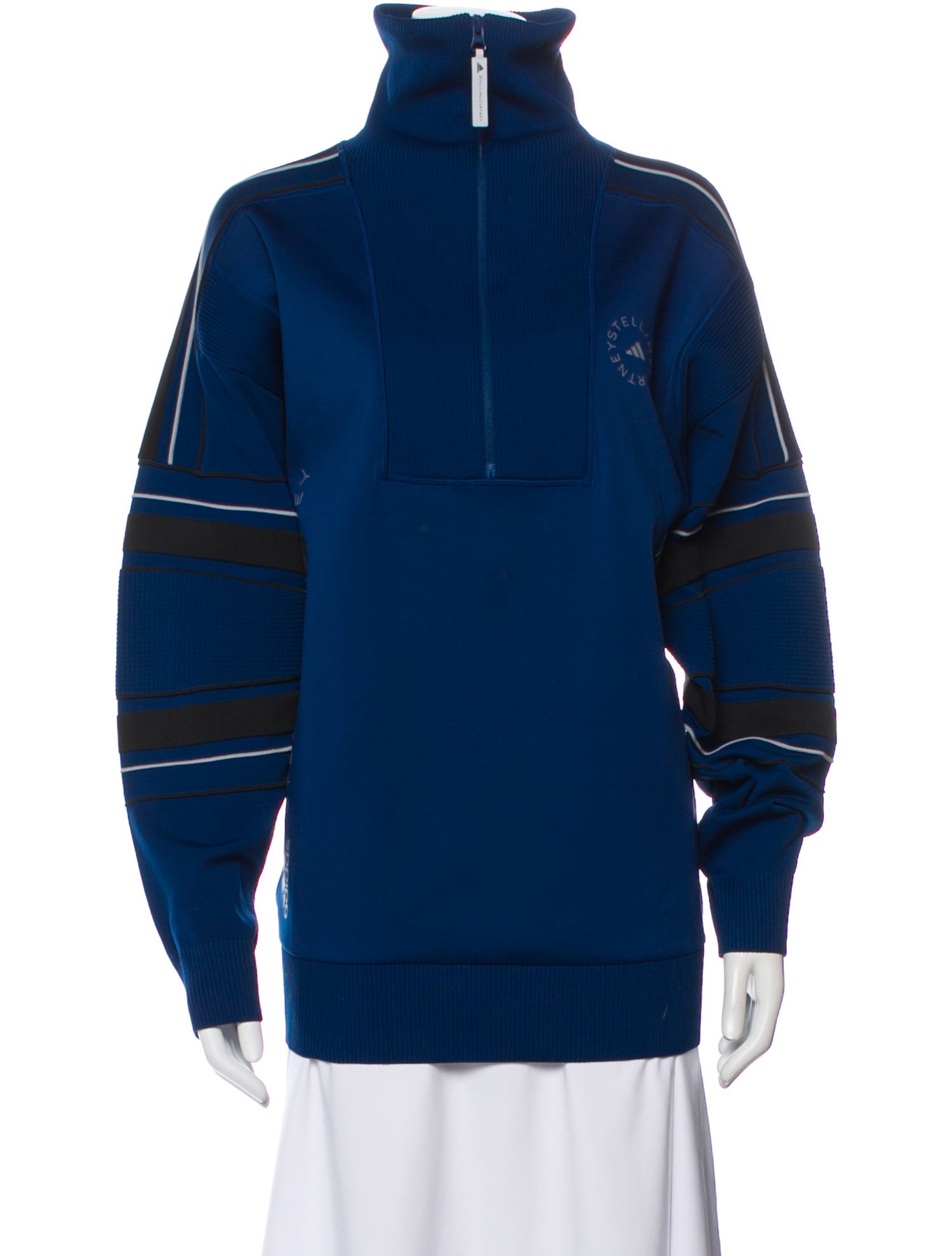 Stella McCartney for adidas Mock Neck Long Sleeve Sweatshirt
