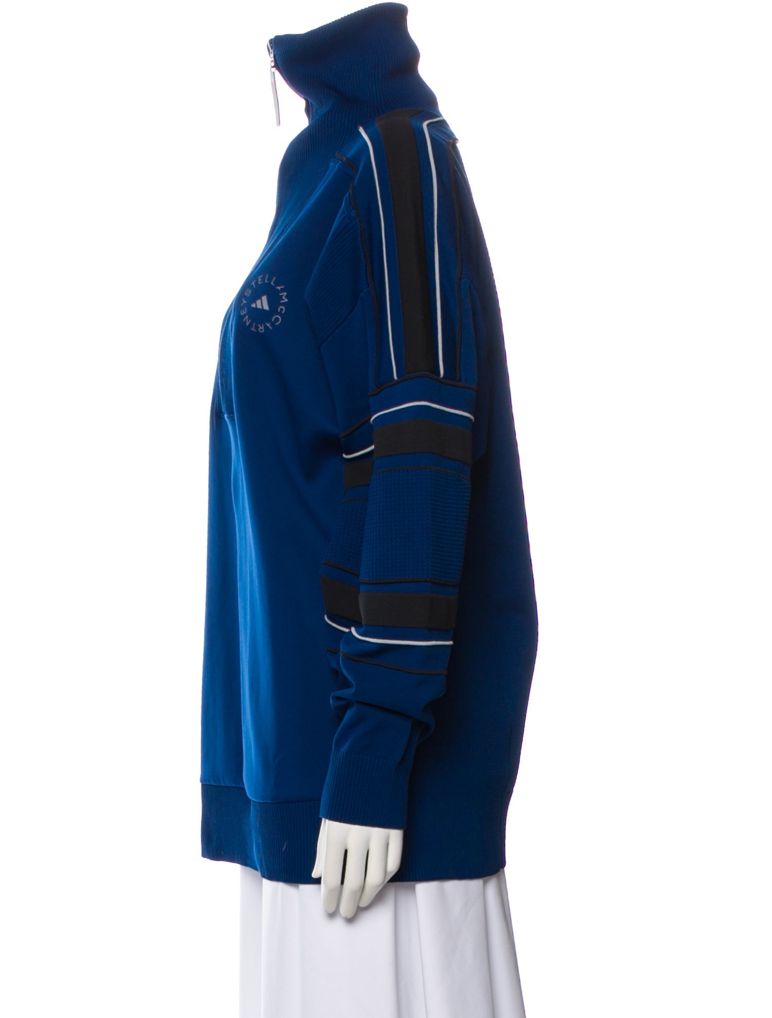 Stella McCartney for adidas Mock Neck Long Sleeve Sweatshirt