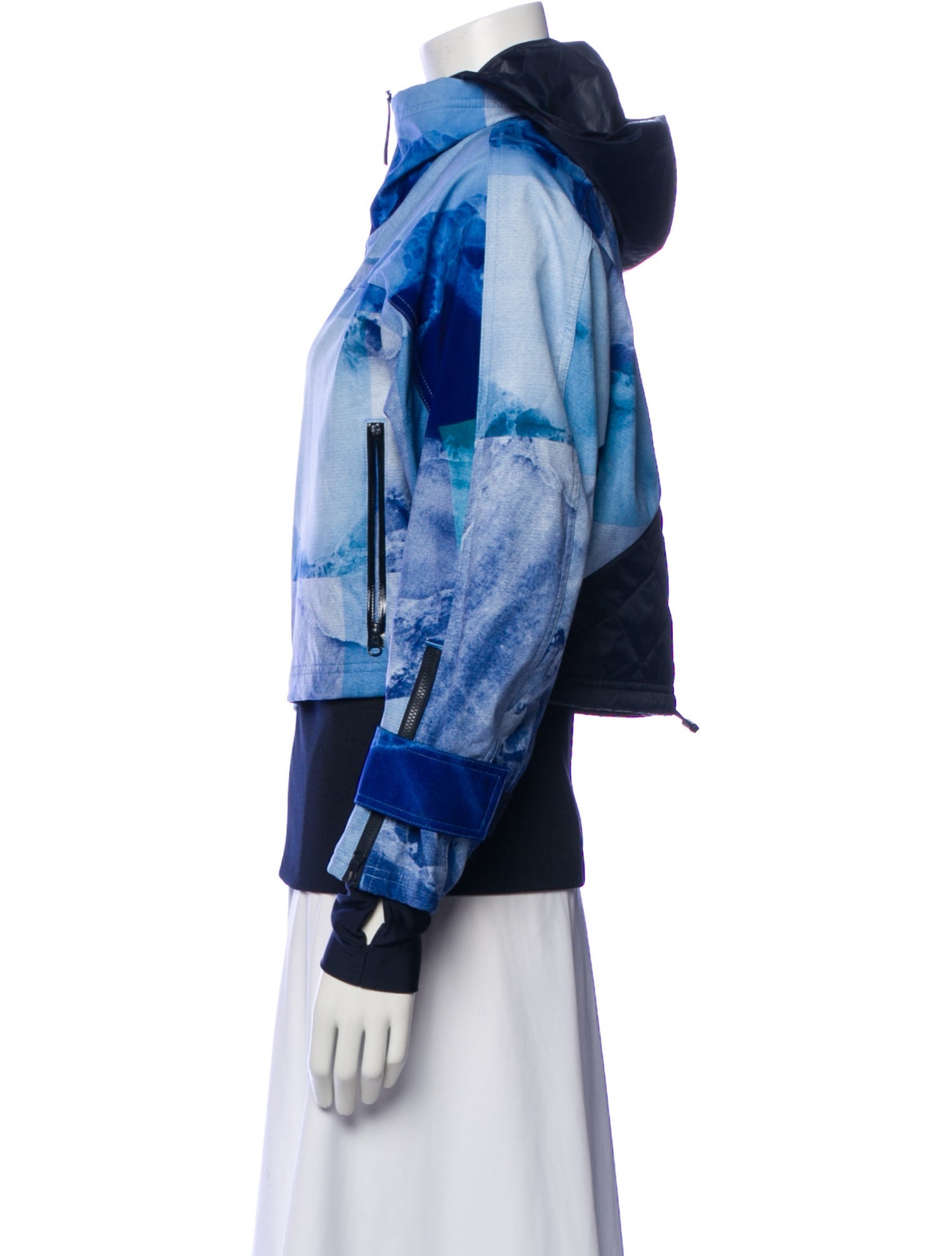 Stella McCartney for adidas Tie-Dye Print Bomber Jacket