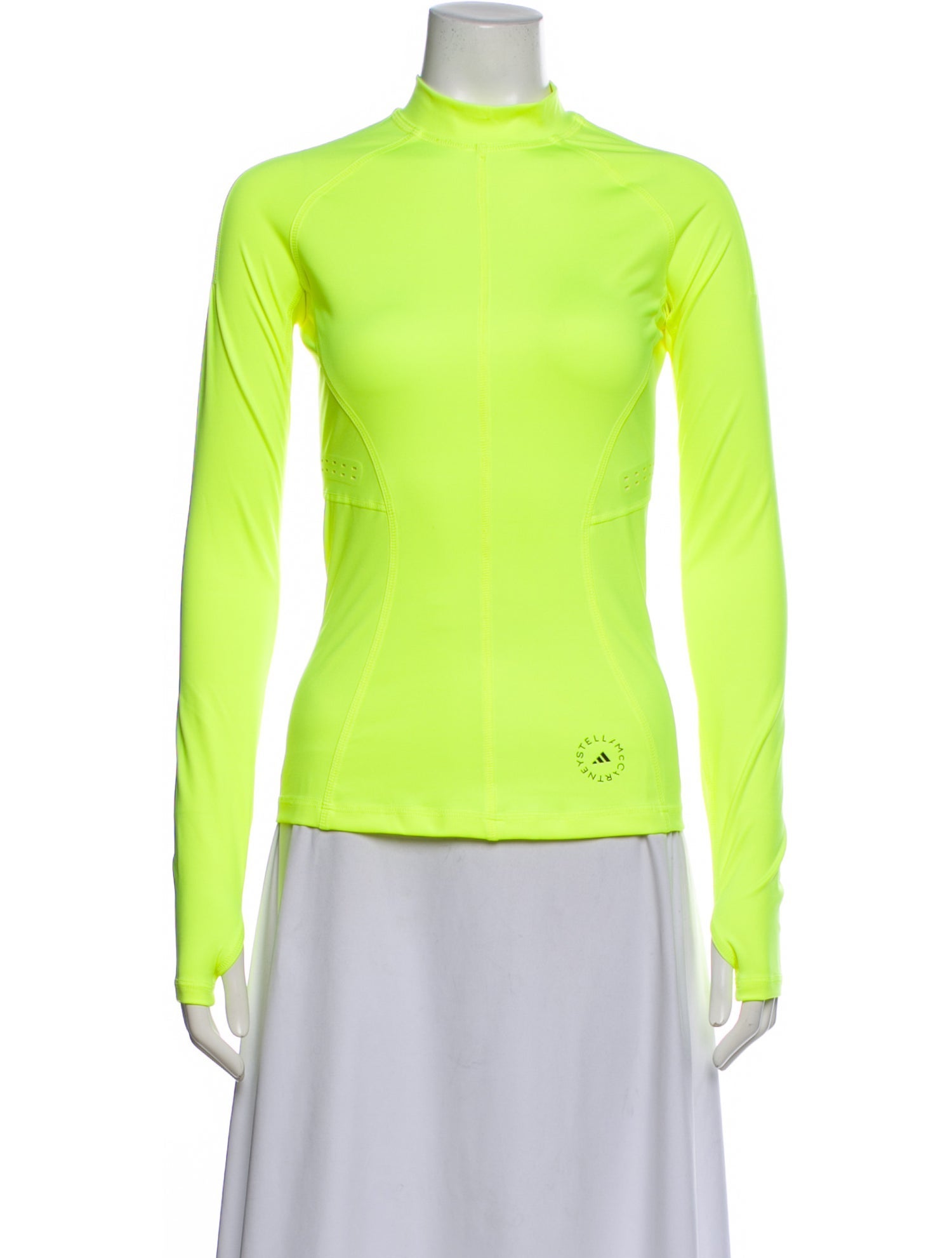 Stella McCartney for adidas Mock Neck Long Sleeve Sweatshirt