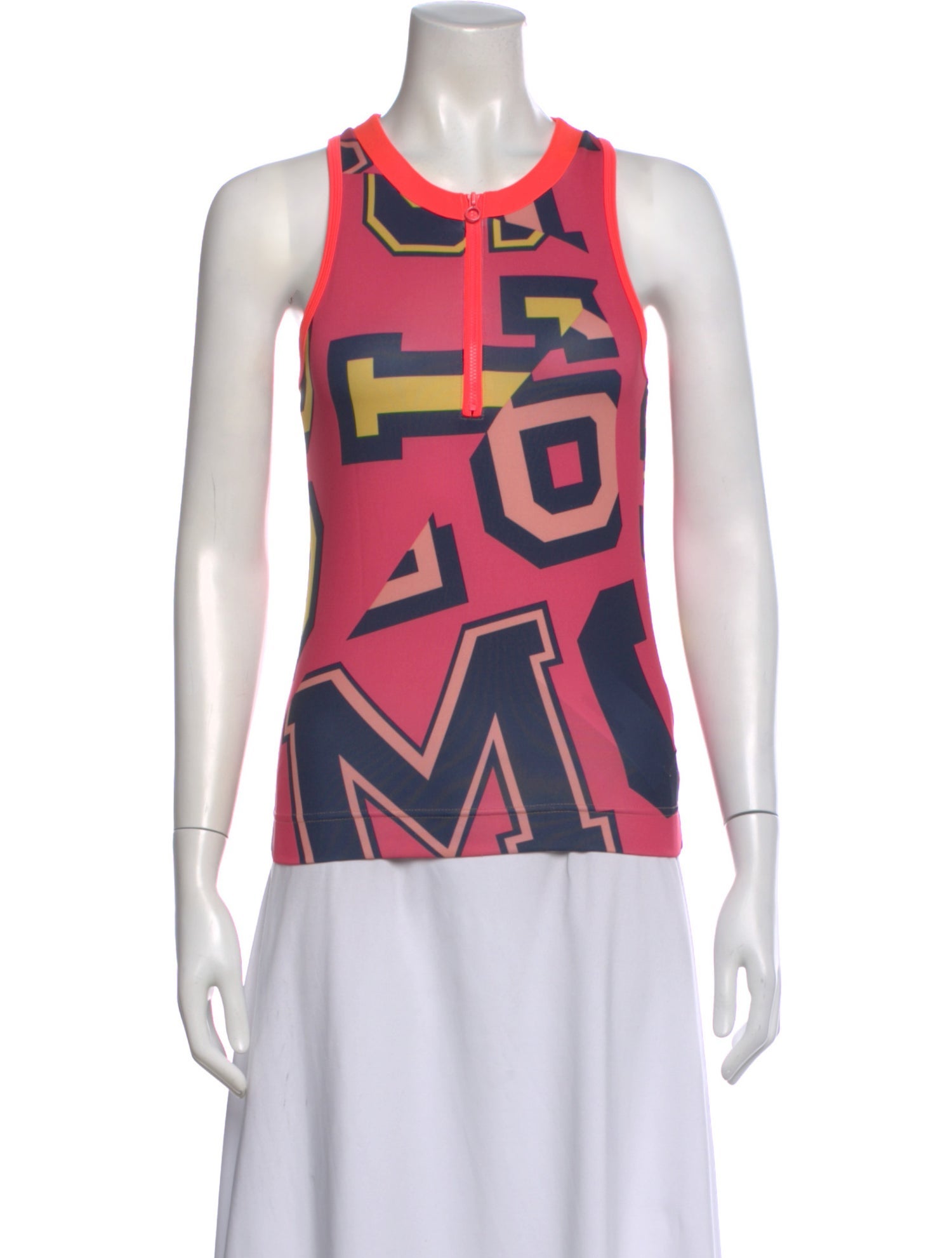 Stella McCartney for adidas Graphic Print Crew Neck Top