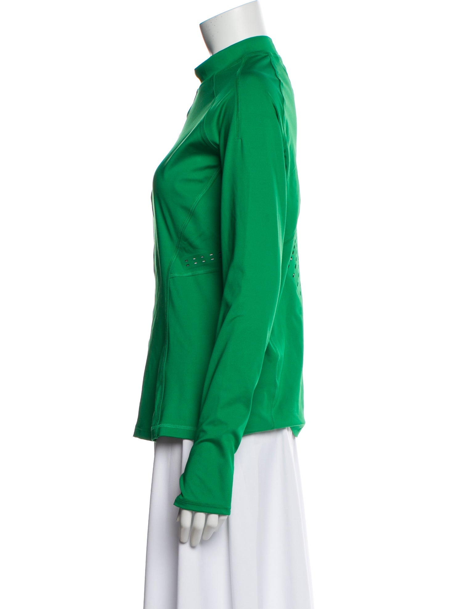 Stella McCartney for adidas Mock Neck Long Sleeve Top