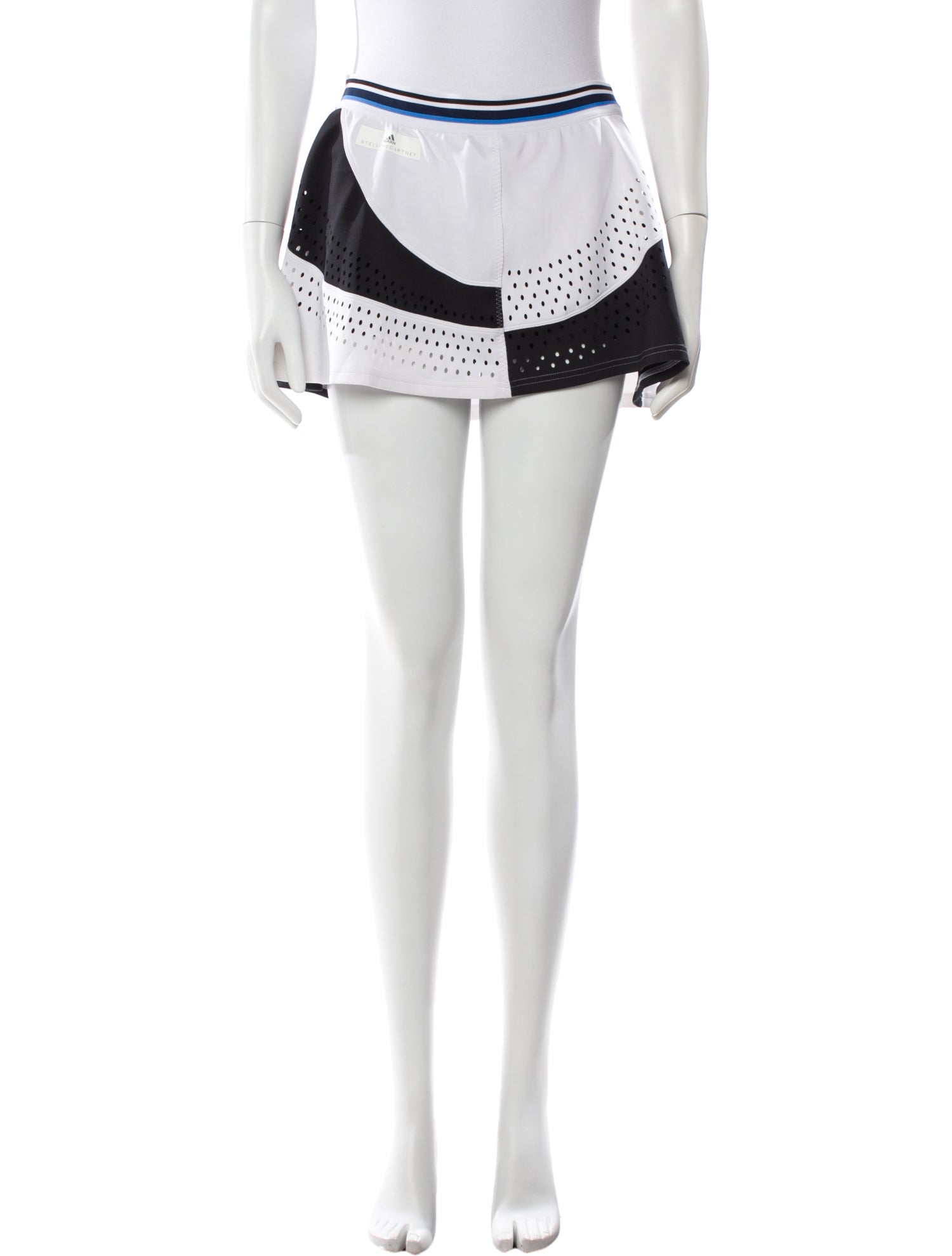 Stella McCartney for adidas Colorblock Pattern Mini Shorts