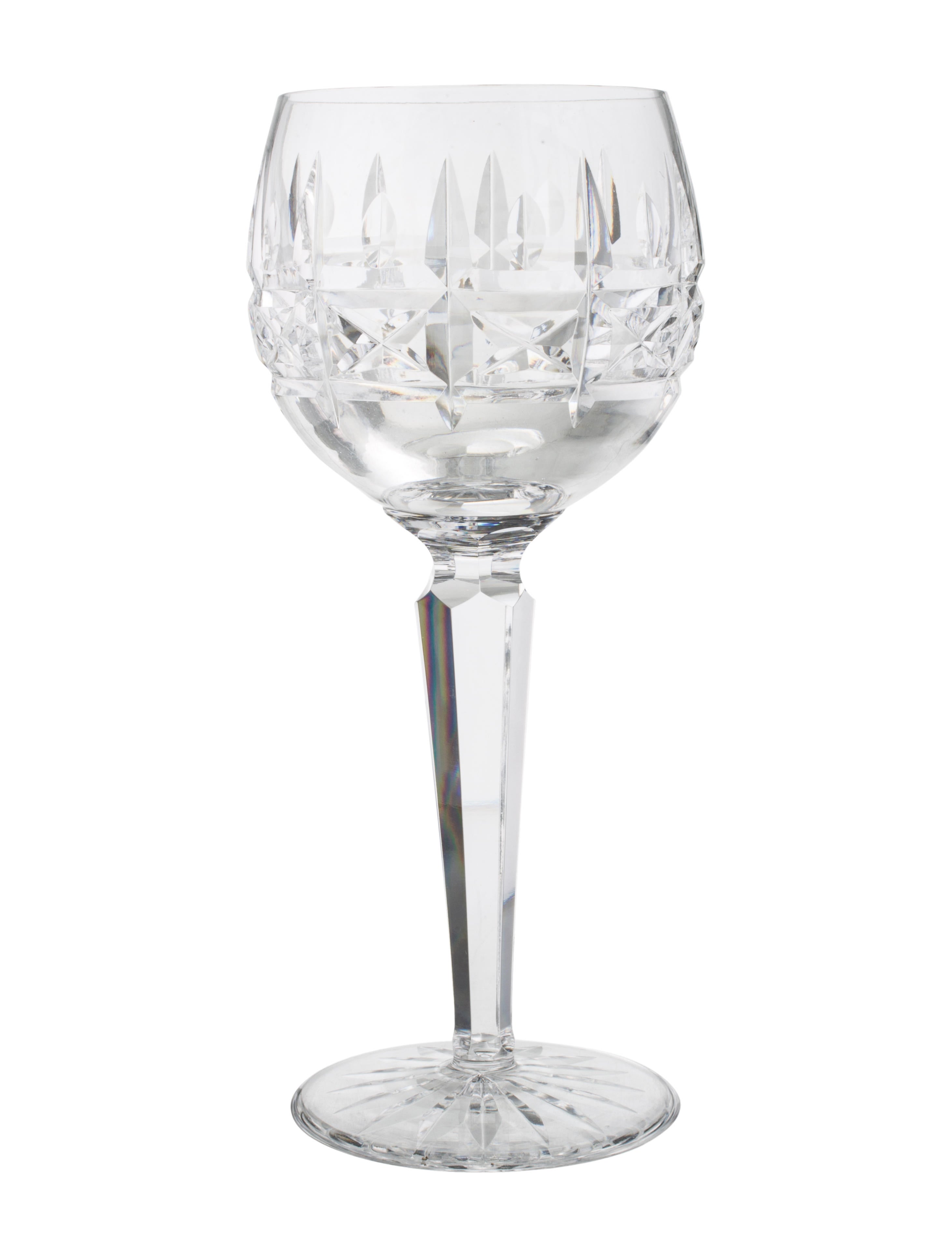 Waterford Crystal Kylemore Hock Glasses Clear Drinkware & Barware