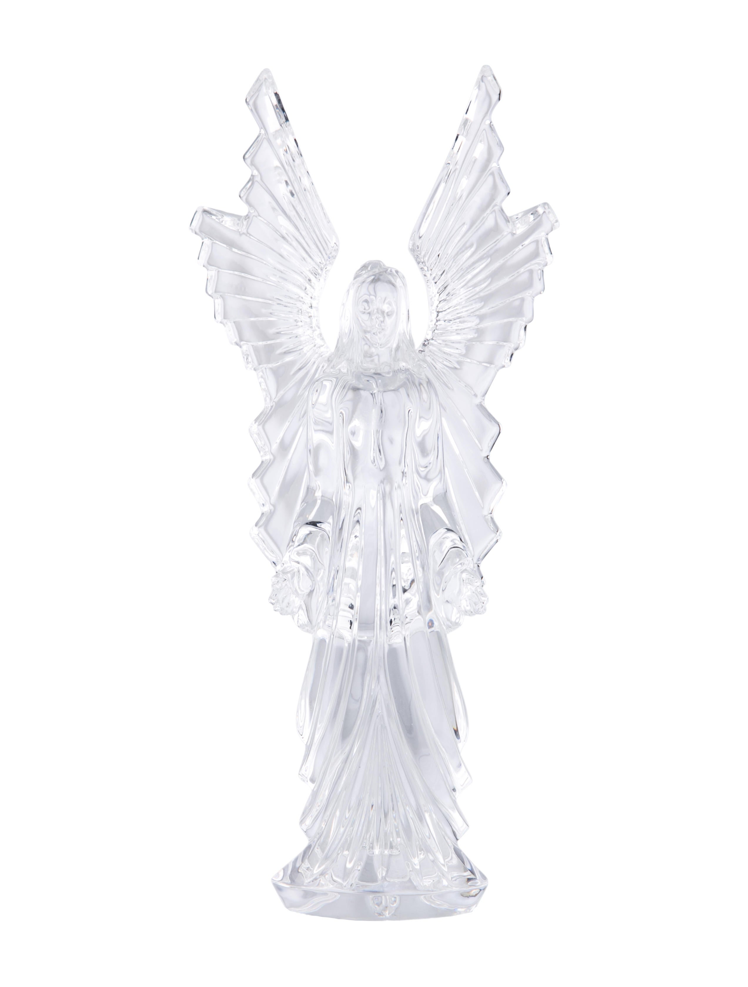Waterford Crystal Angel Figurine Clear W5W20759 The RealReal