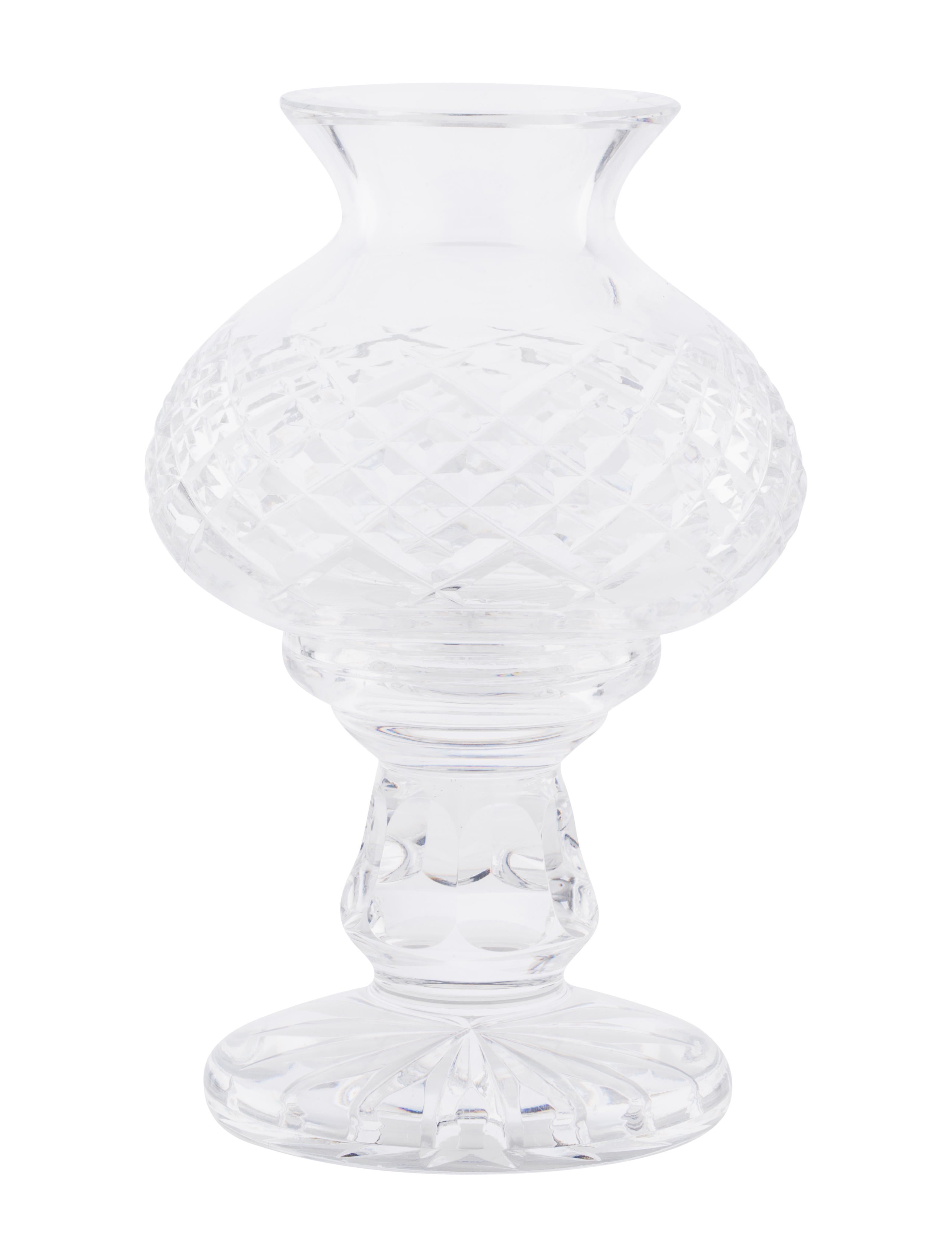 Waterford Crystal Hurricane Candle Lamp Decor & Accessories