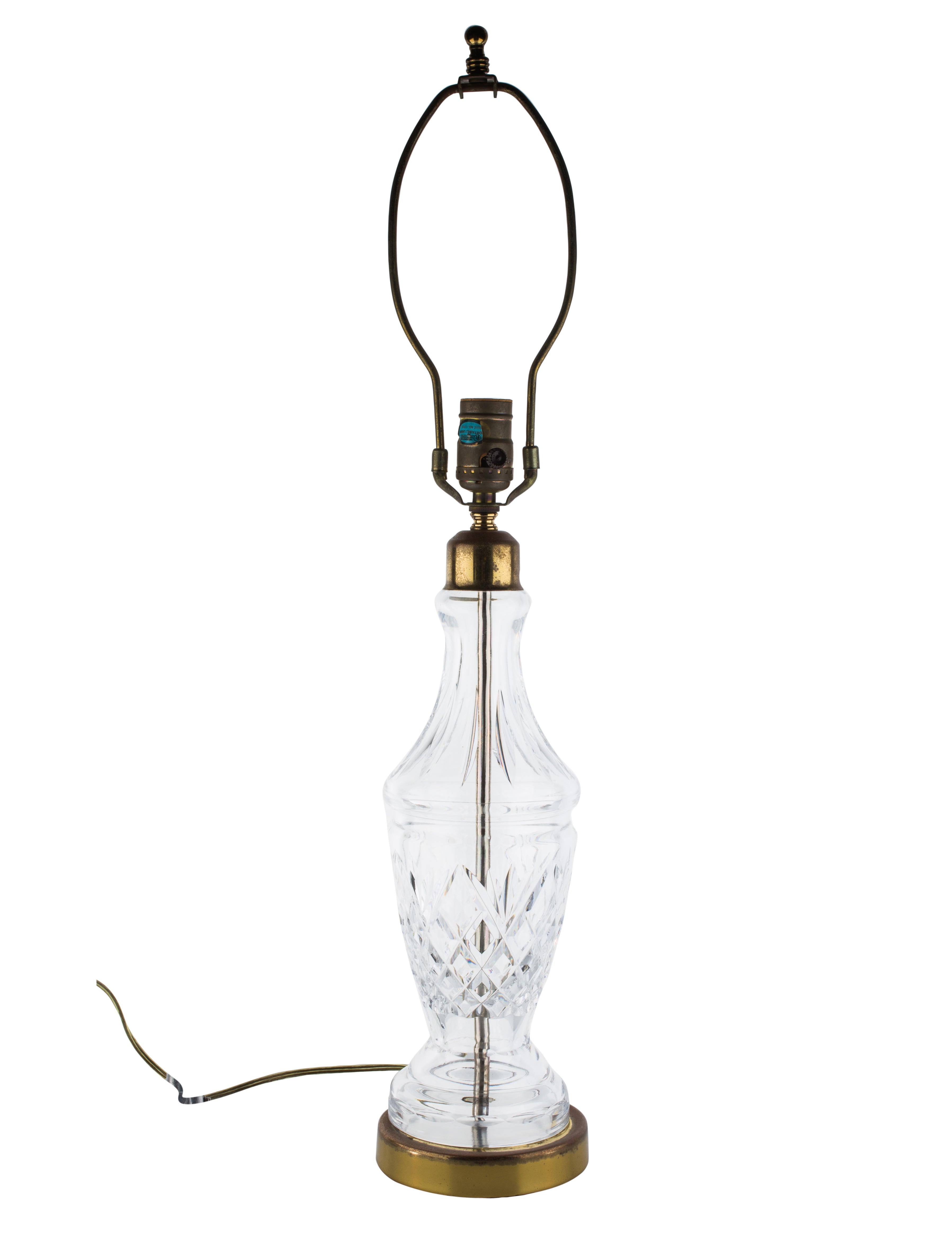 Waterford Crystal Lismore Table Lamp Gold Table Lamps, Lighting