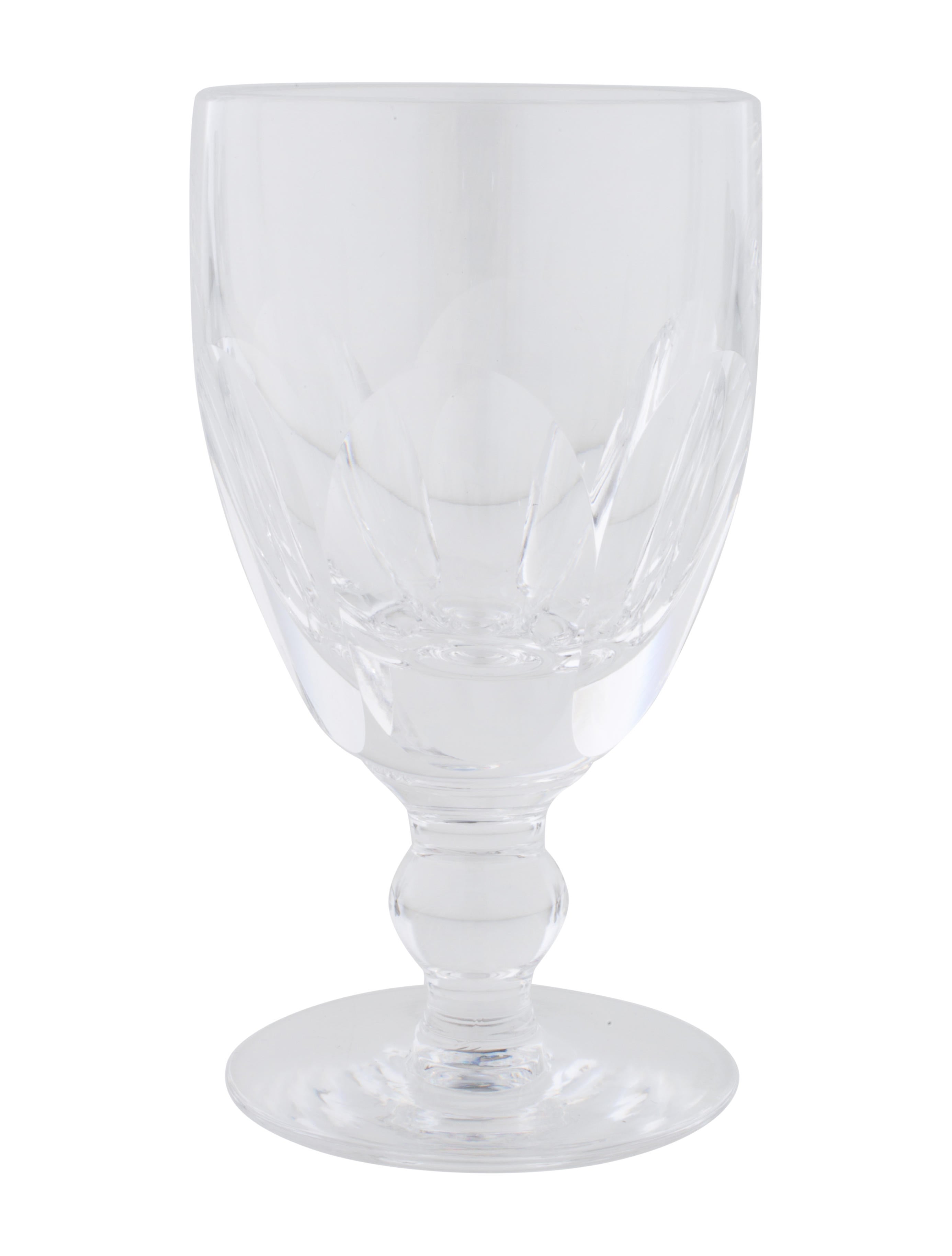 Waterford Crystal ShortStem Claret Wine Glasses Clear Drinkware