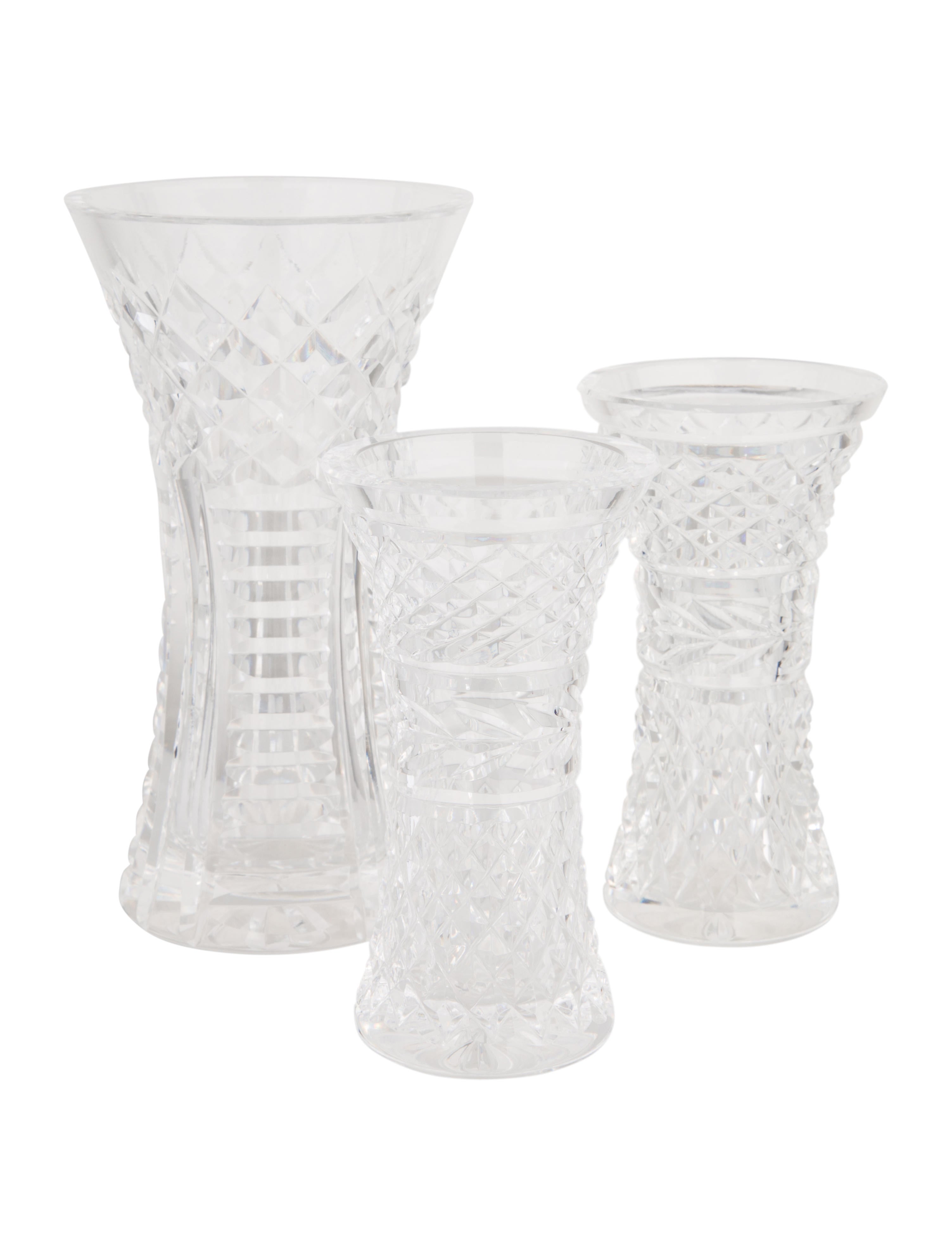 Waterford Crystal Bud Vase Grouping Decor And Accessories W5W22837