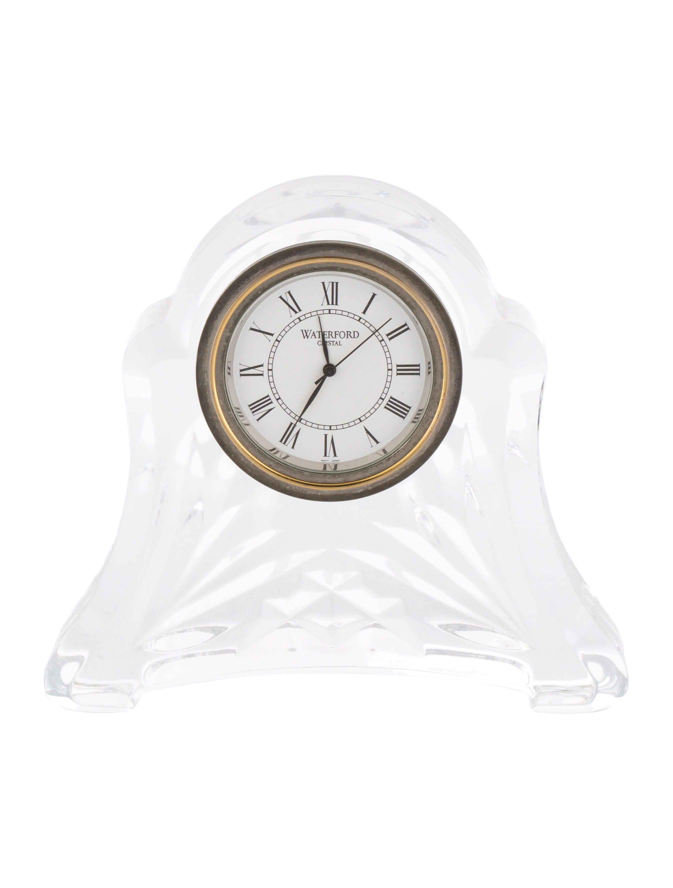 Waterford Crystal Desk Clock Decor And Accessories W5w23308 Crystal Desk Clock