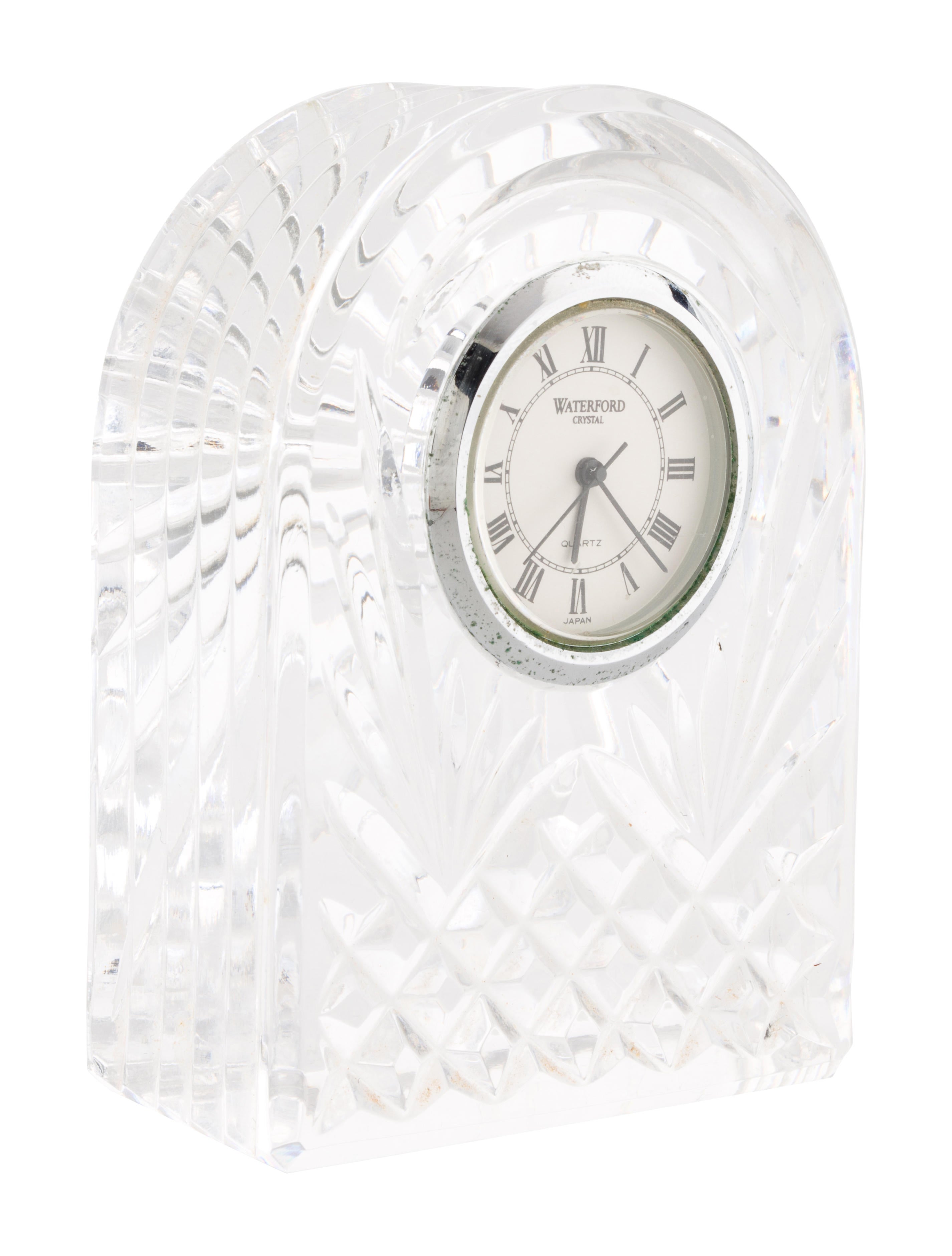 Waterford Crystal Desk Clock Decor And Accessories W5W23445 The