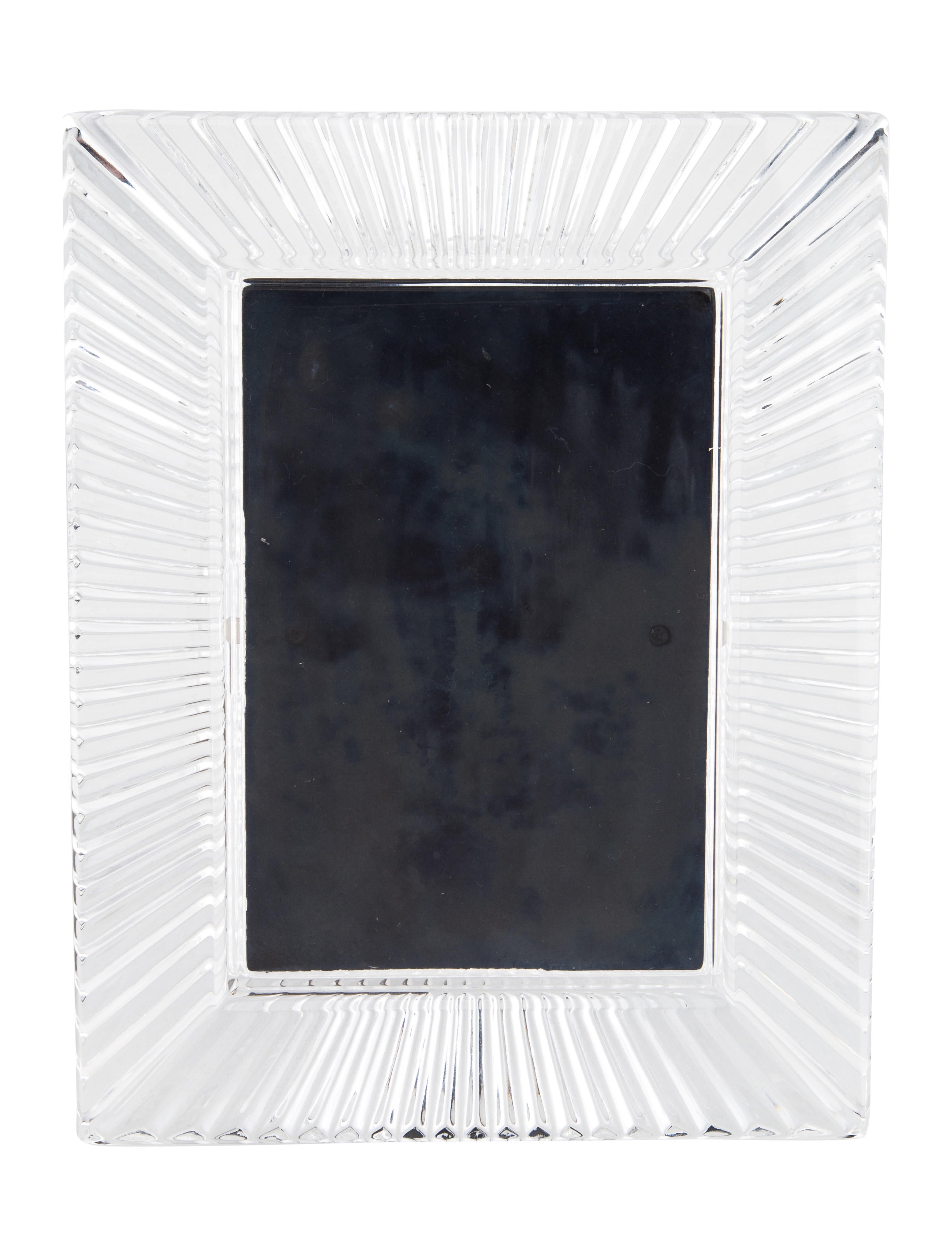 Waterford Crystal Picture Frame Clear Decorative Accents, Decor