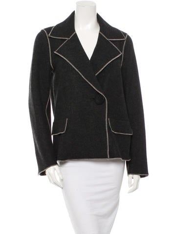 Protagonist Wool Single-Button Closure Jacket w/ Tags