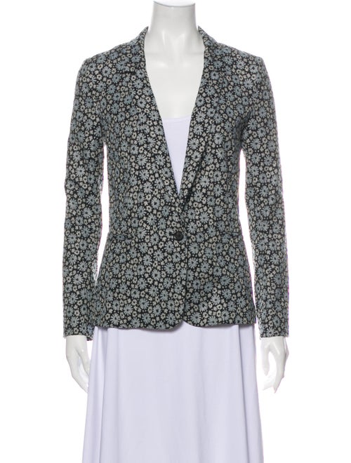 6397 Floral Print Blazer