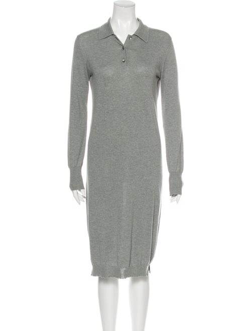 6397 Midi Length Dress Grey