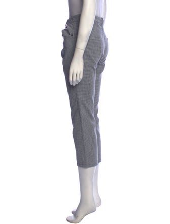 6397 Plaid Print Straight Leg Pants